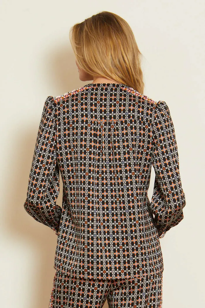 Jeune Top in Moderne Geo sold by CABALLERO product image thumbnail 4