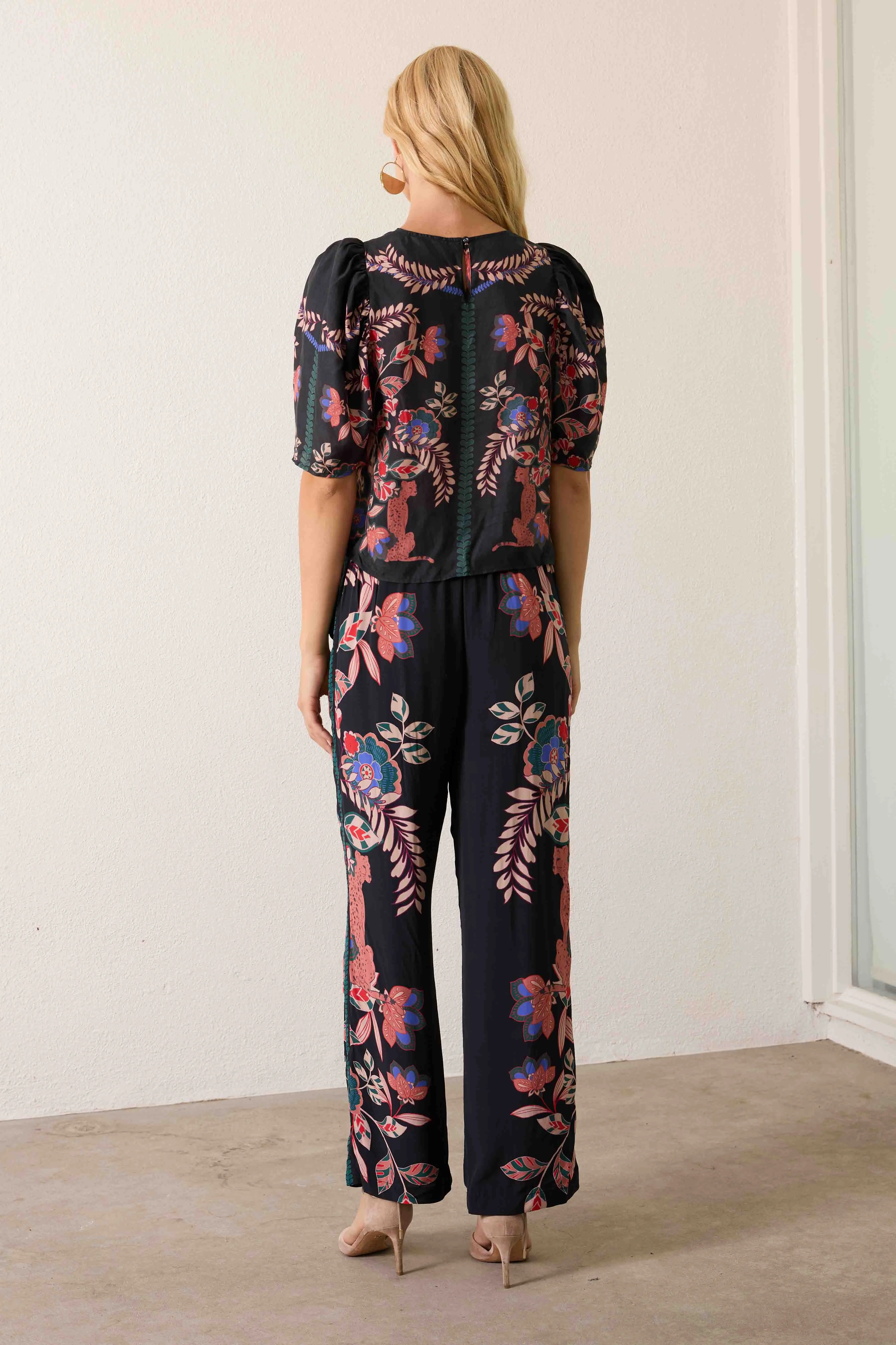 Maxine Pant in Zulu Prince Cheetah sold by CABALLERO product image thumbnail 4