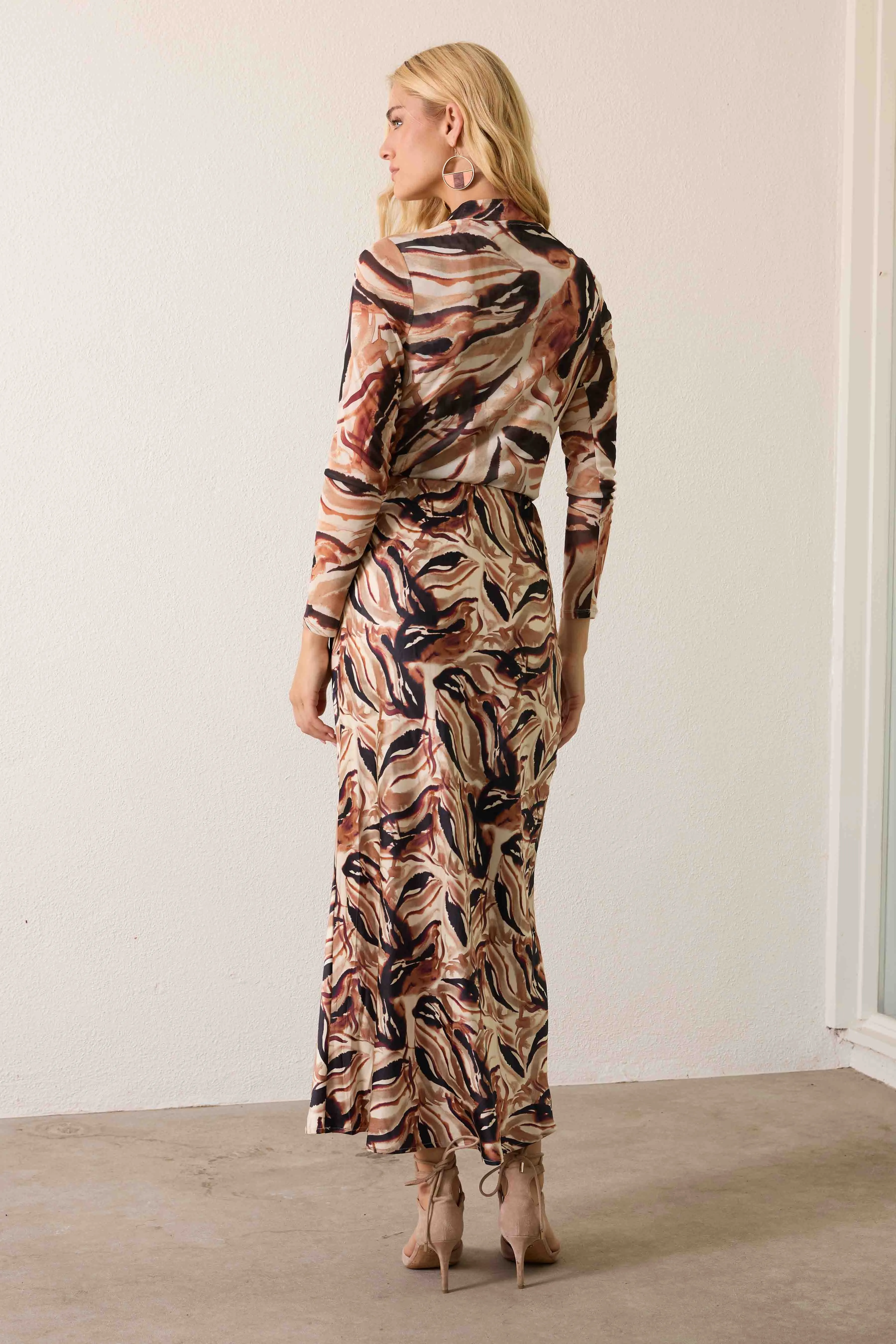 Marta Top in Bushveld Haze Tan sold by CABALLERO product image thumbnail 4