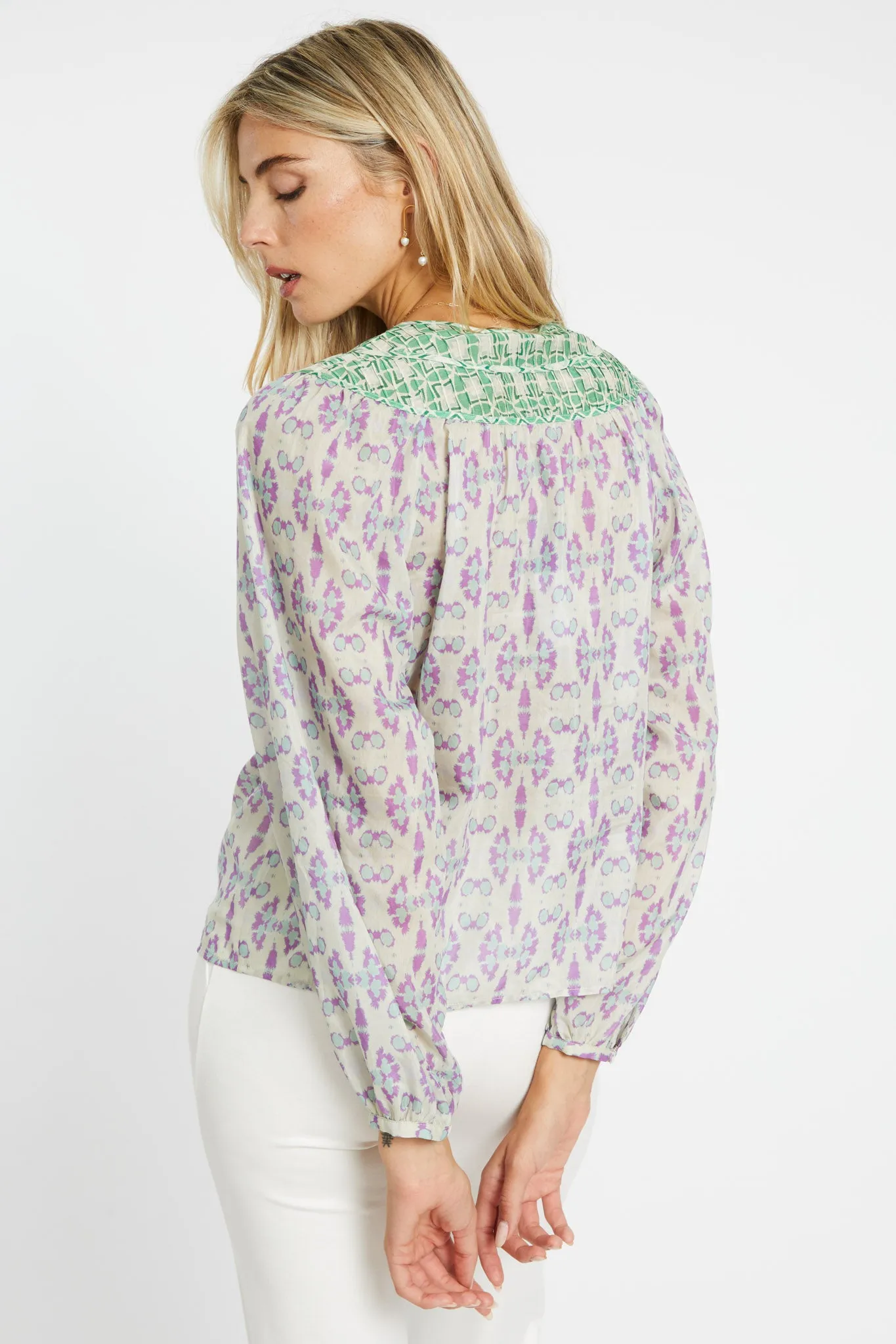 Emery Tribal Ink Blot Top sold by CABALLERO product image thumbnail 5
