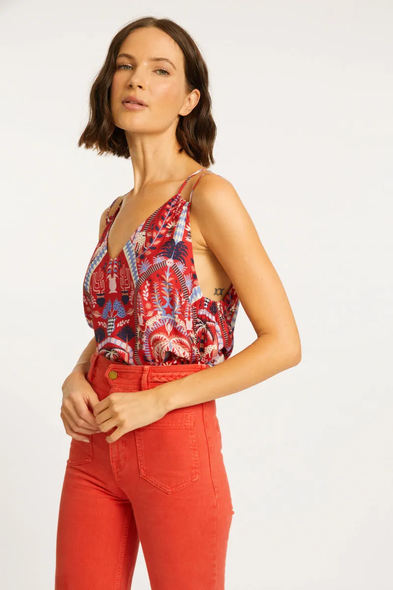 Cora Ruby Tropics Top sold by CABALLERO product image thumbnail 2