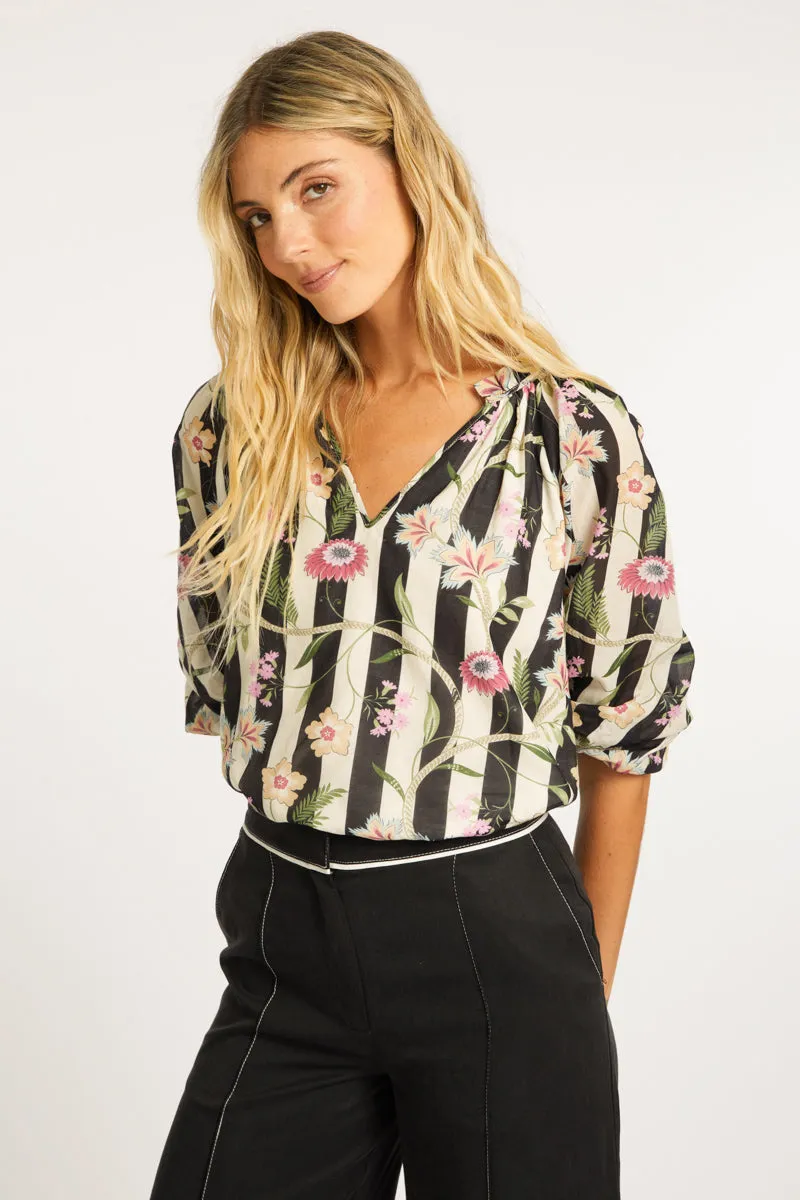 Zara Stripe Vine Top sold by CABALLERO product image thumbnail 2