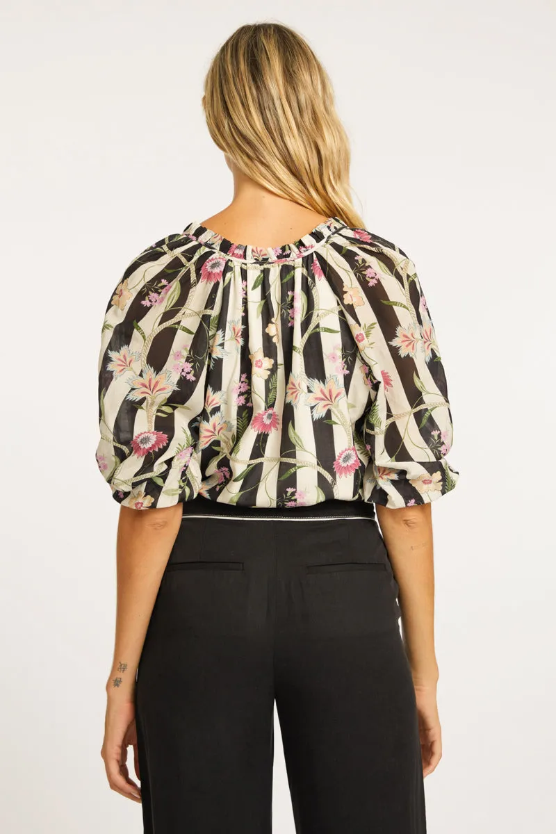 Zara Stripe Vine Top sold by CABALLERO product image thumbnail 4