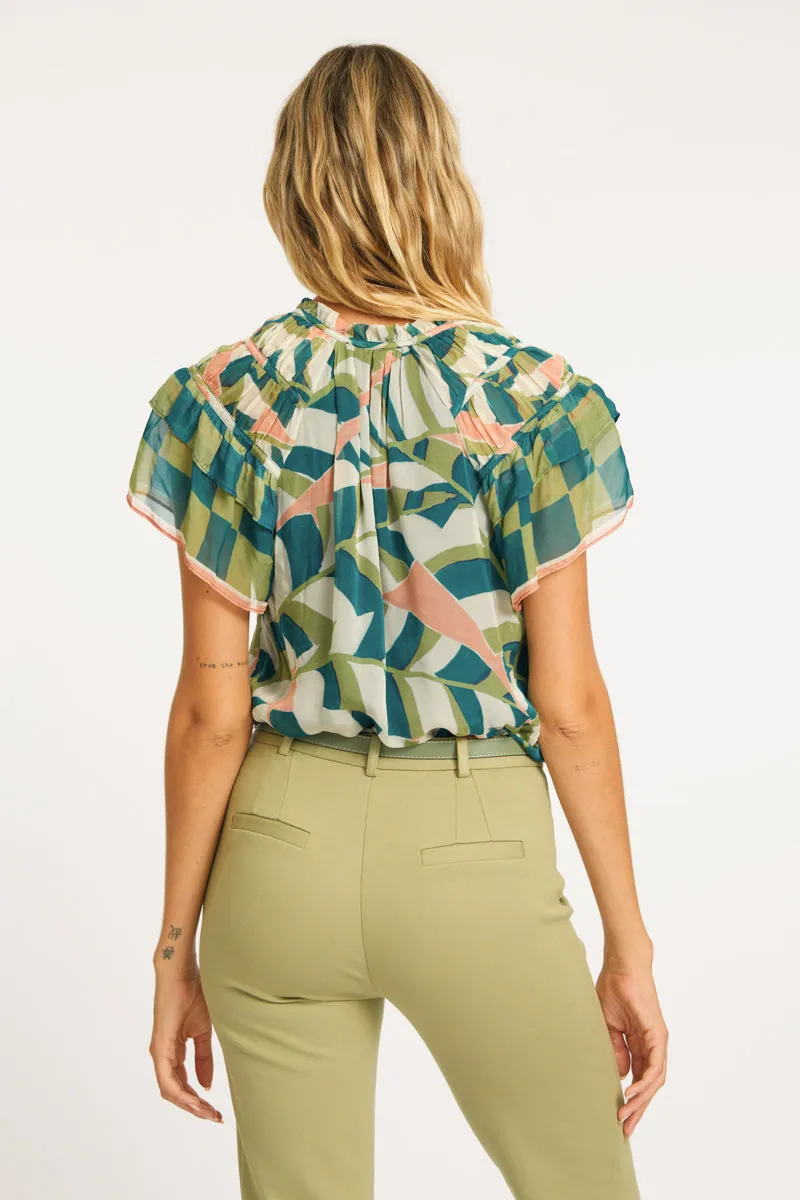 Kelsie Desert Mosaic Top sold by CABALLERO product image thumbnail 4