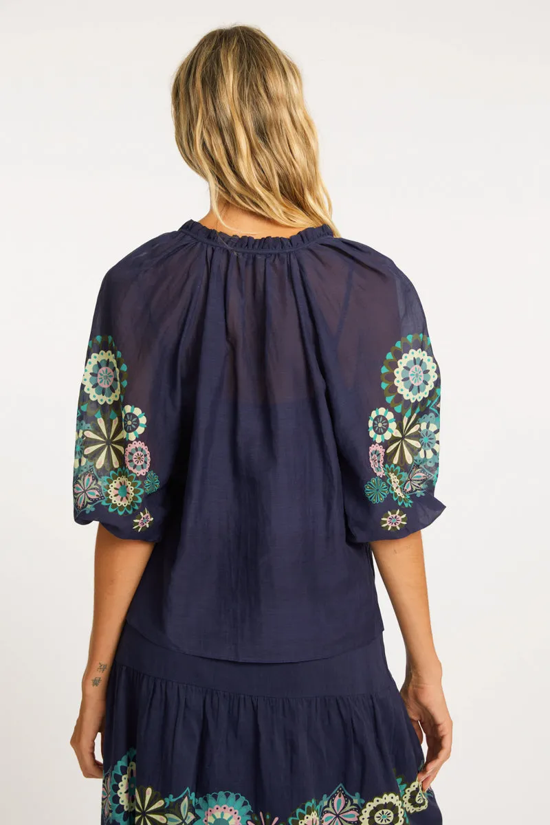 Zara Geo Bloom Top sold by CABALLERO product image thumbnail 4