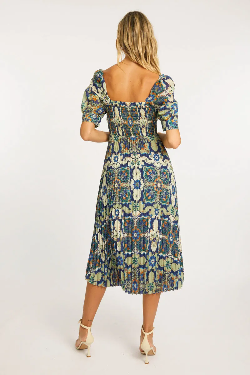 Aidette Wildcat Tapestry Dress sold by CABALLERO product image thumbnail 4