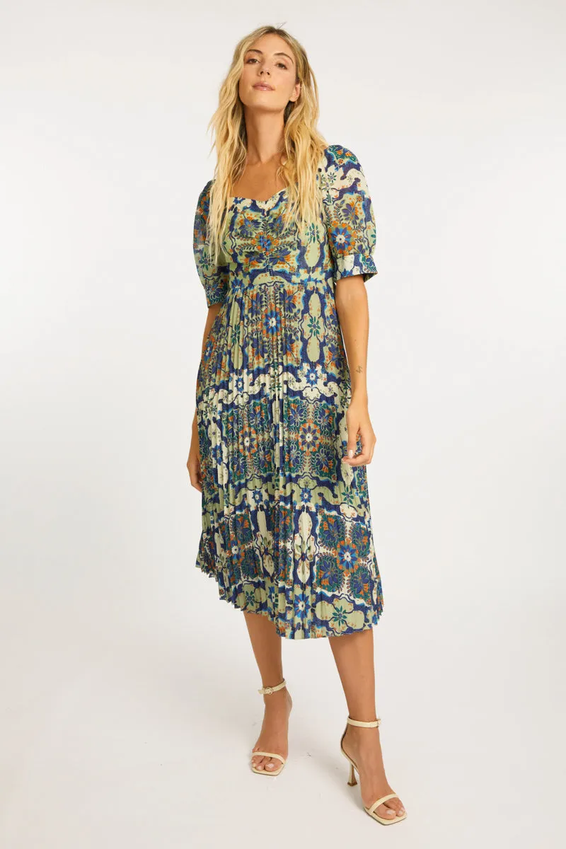 Aidette Wildcat Tapestry Dress sold by CABALLERO