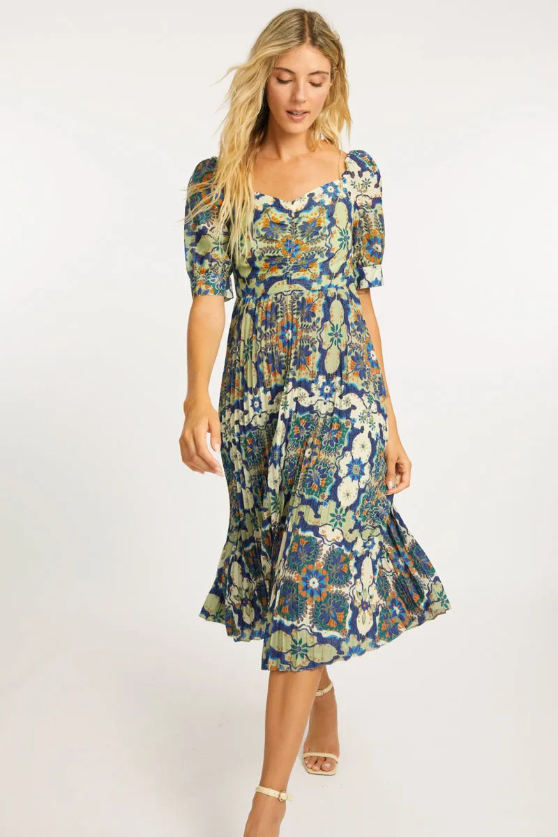 Aidette Wildcat Tapestry Dress sold by CABALLERO product image thumbnail 5