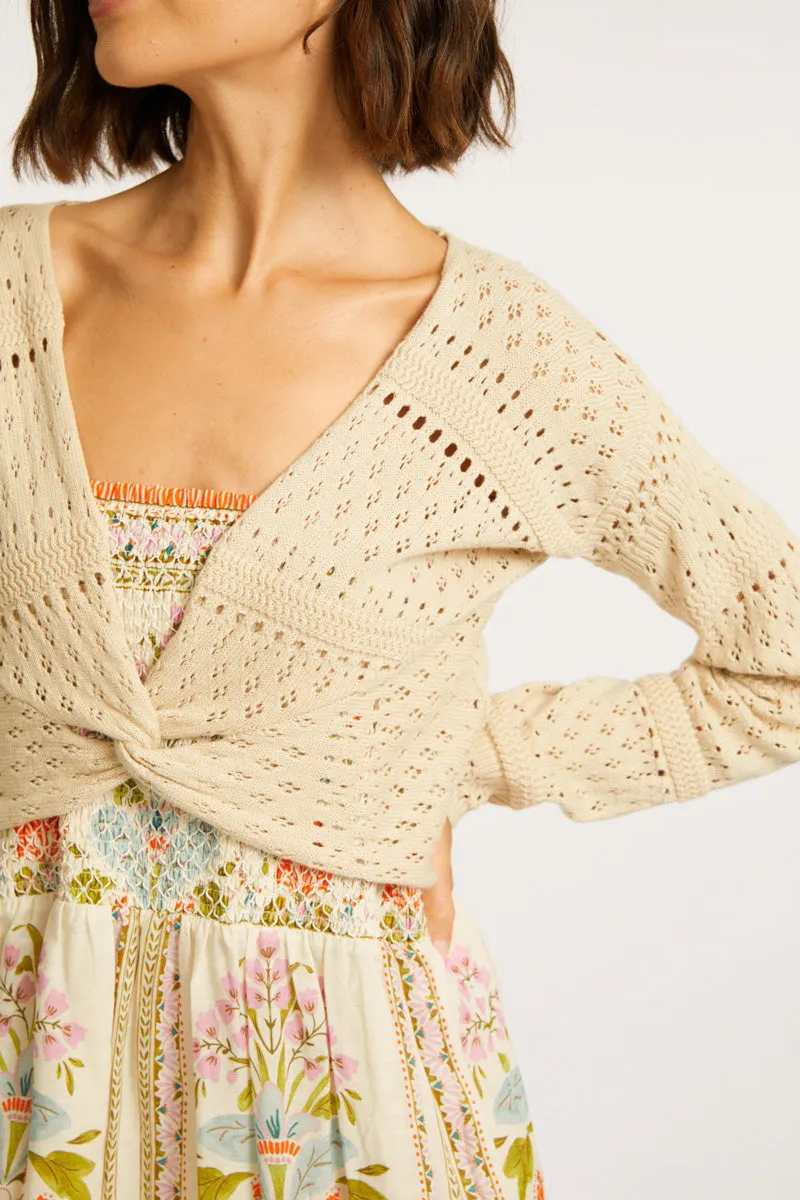 Ayla Ivory / Birch Sweater sold by CABALLERO product image thumbnail 3
