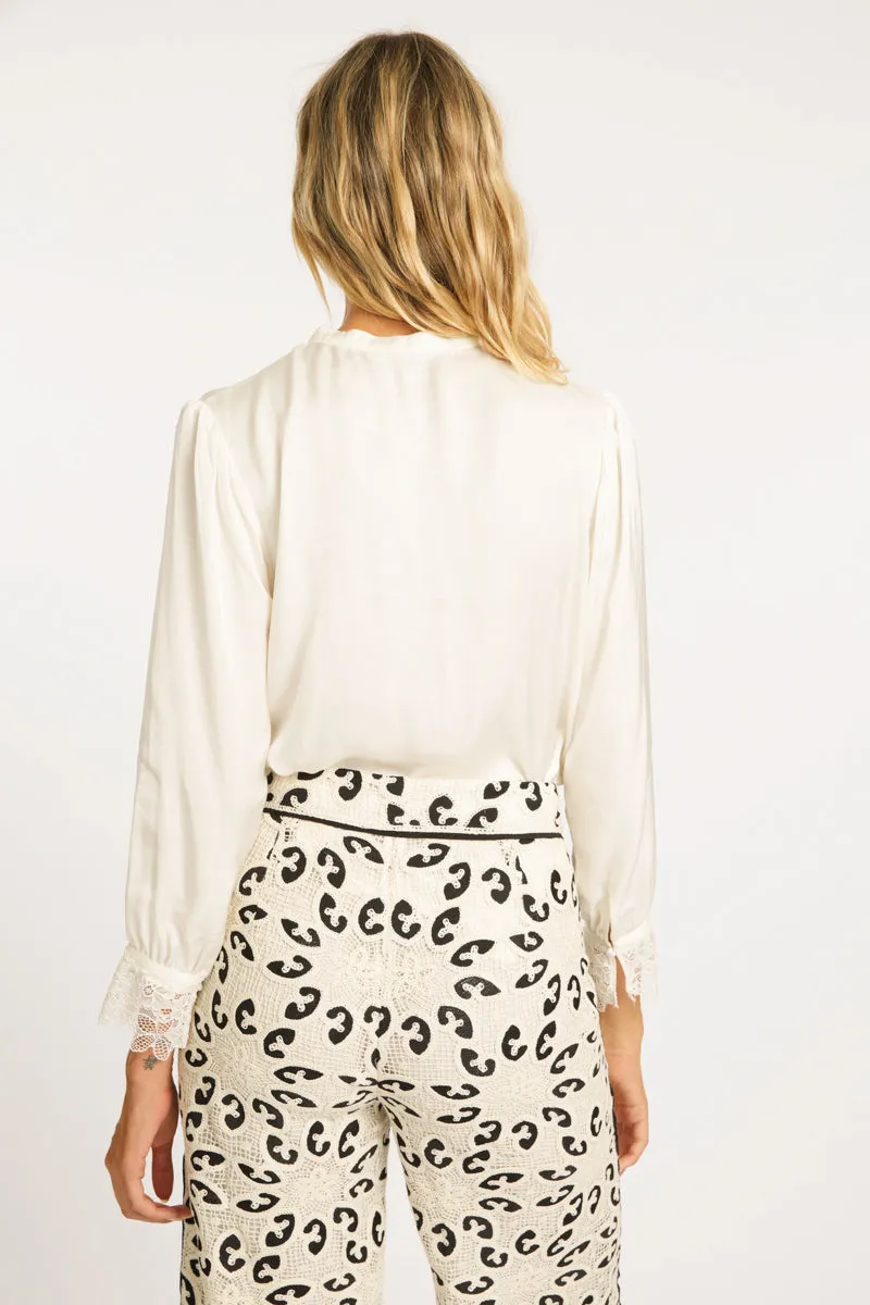 Olivette Ivory Top sold by CABALLERO product image thumbnail 4