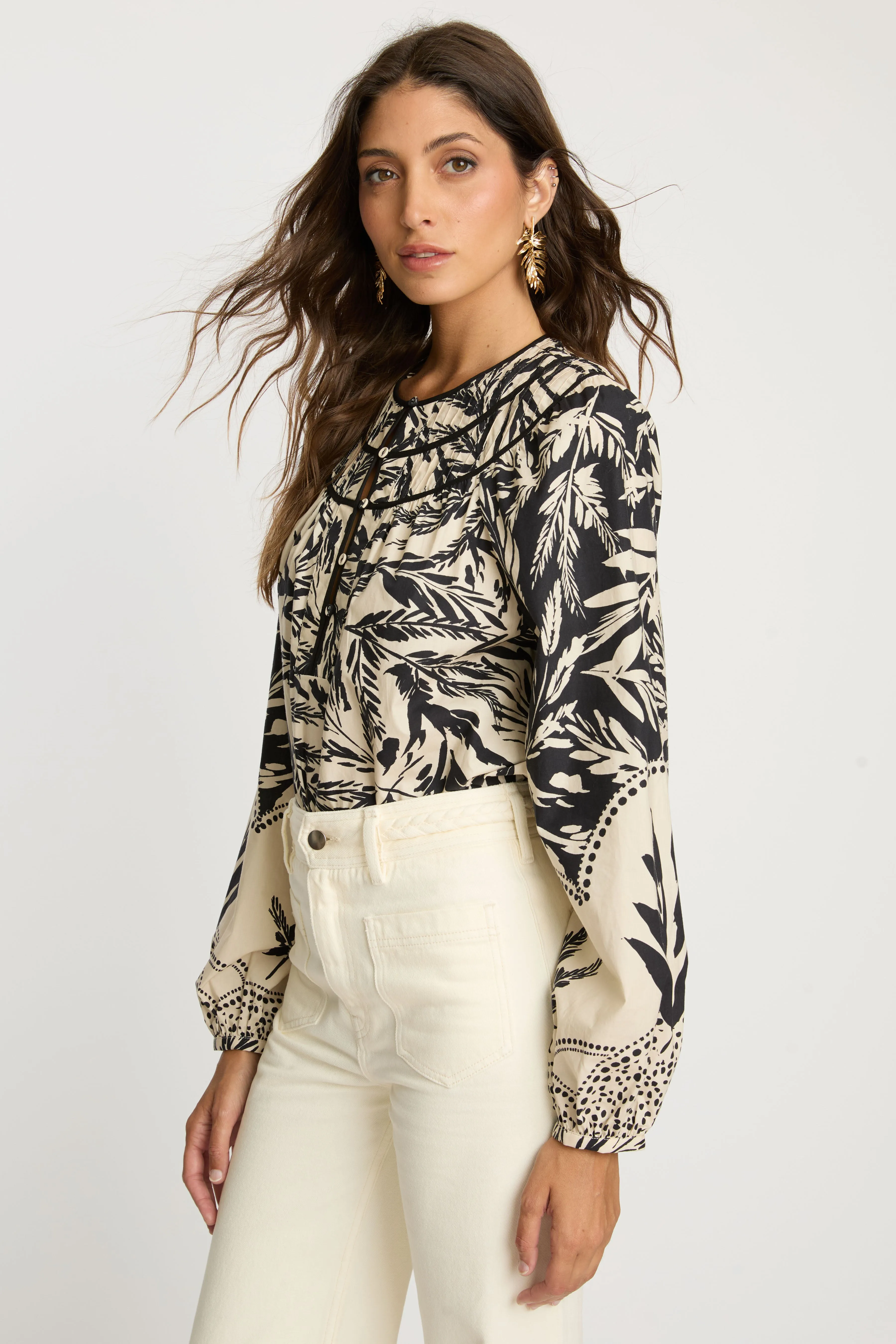 Emery Top in Ambergrain sold by CABALLERO product image thumbnail 4