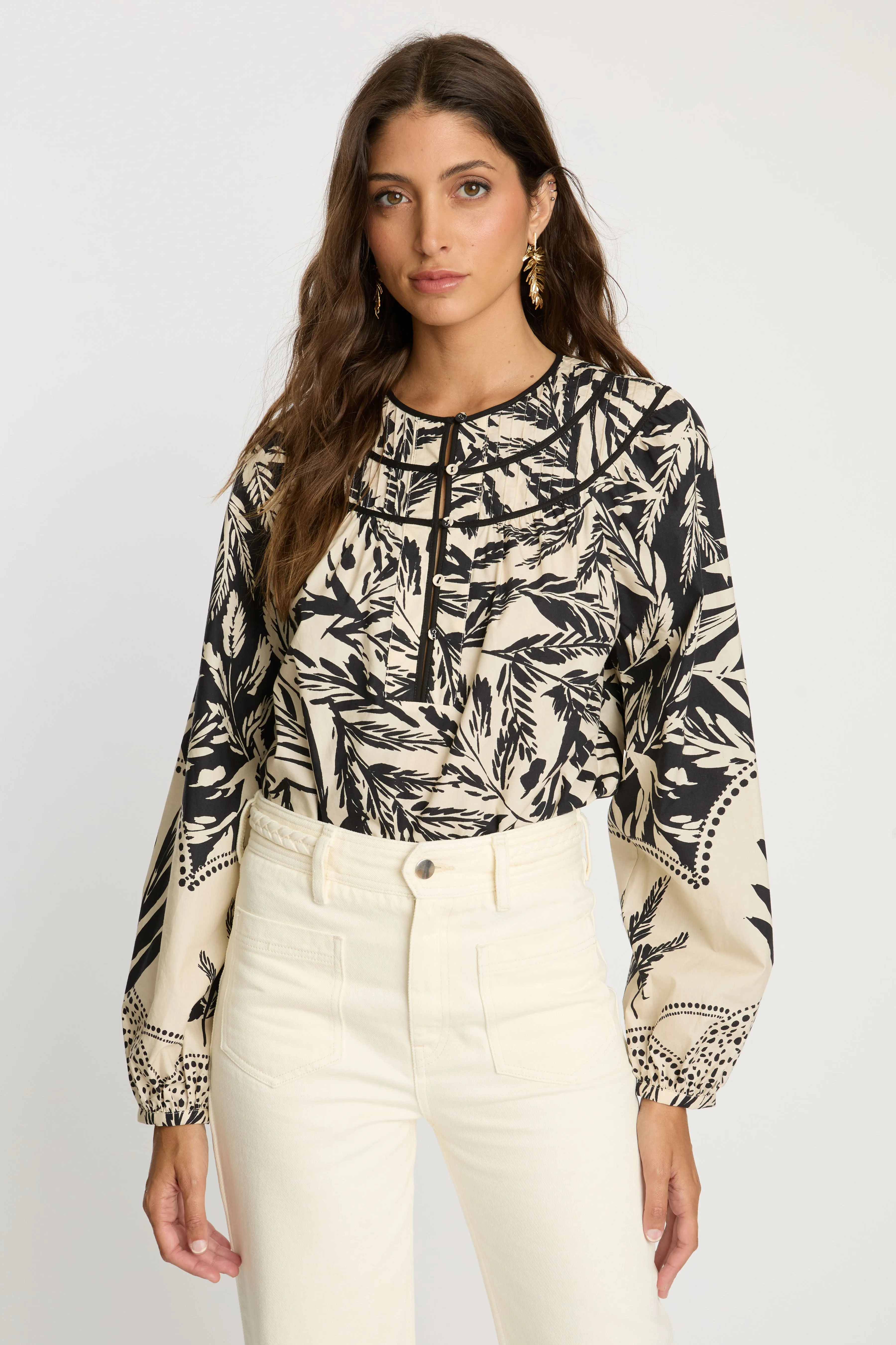 Emery Top in Ambergrain sold by CABALLERO product image thumbnail 3