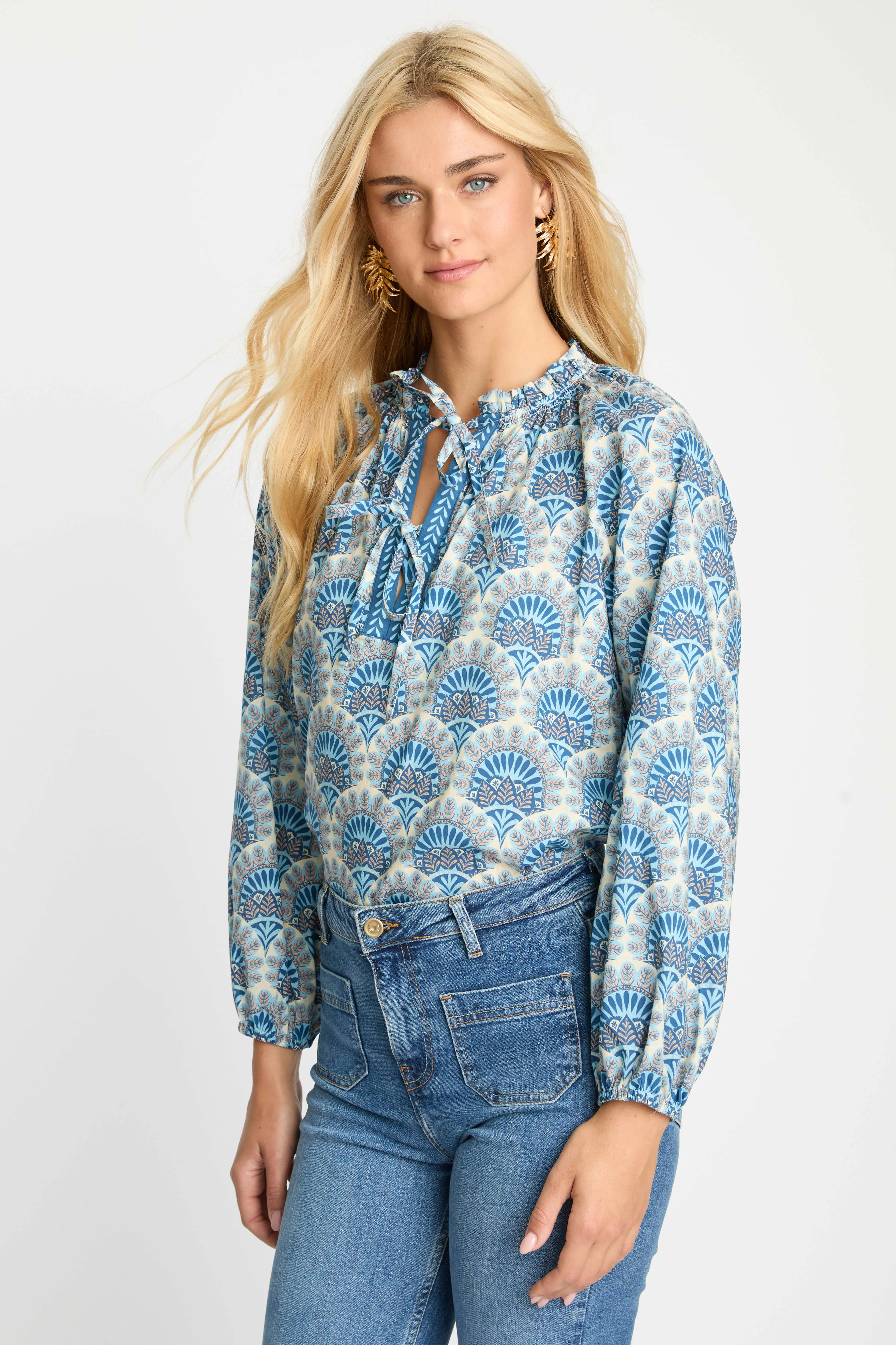 Ophelia Top in Boho Deco sold by CABALLERO product image thumbnail 4