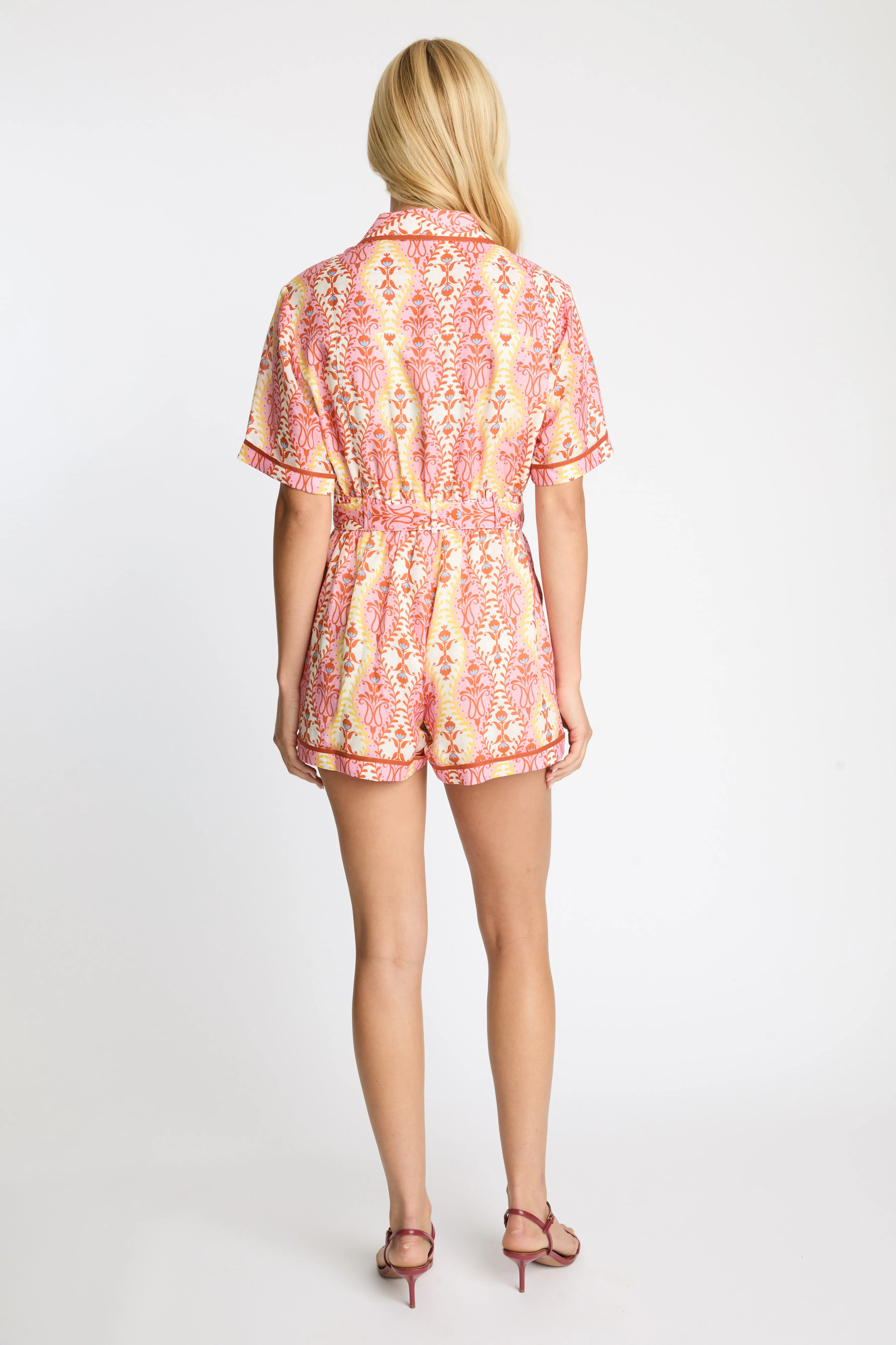Marilyn Romper in Heritage Floral sold by CABALLERO product image thumbnail 4