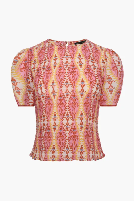 Delta Top in Heritage Floral made by CABALLERO