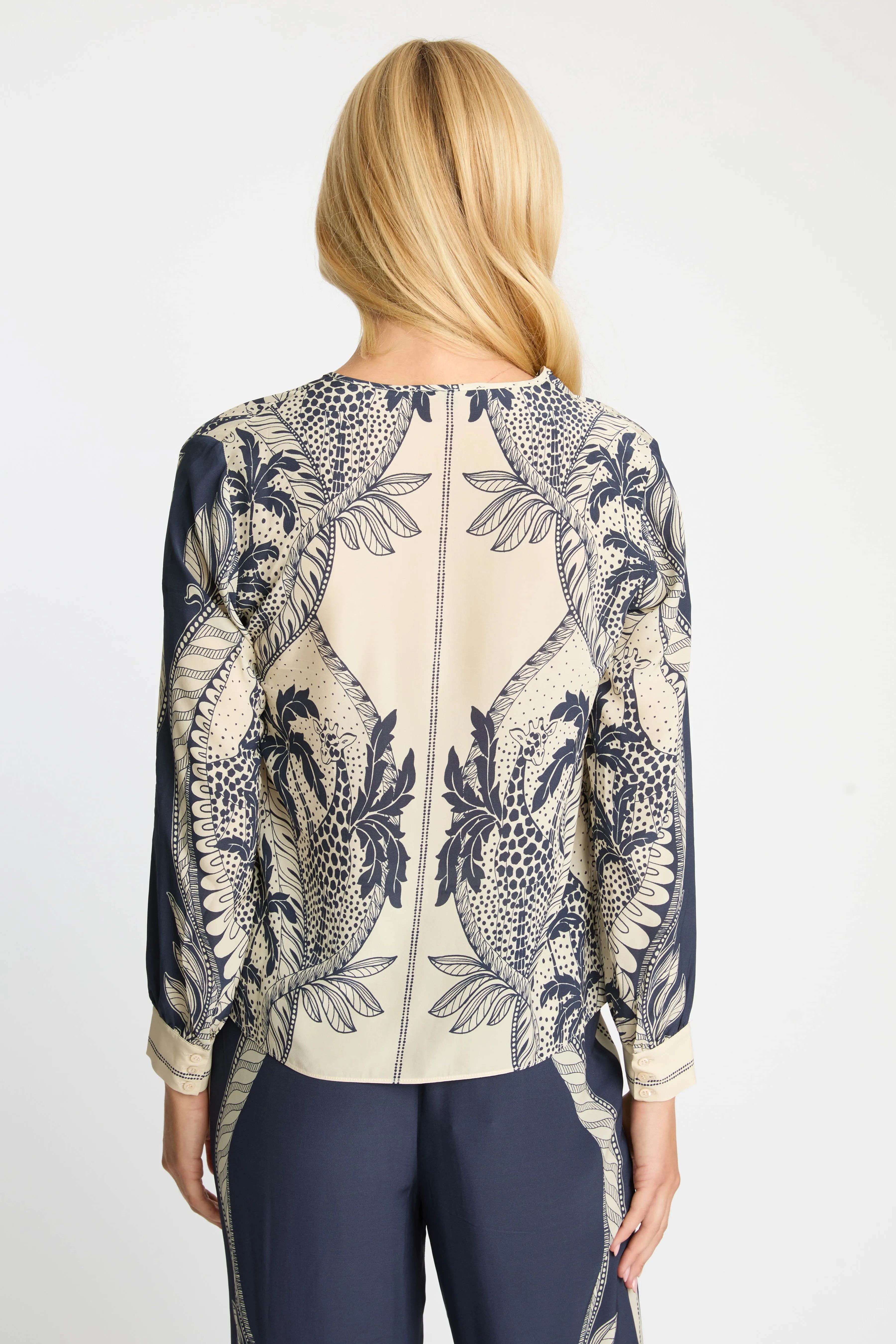 Fern Top in Ink Island sold by CABALLERO product image thumbnail 5