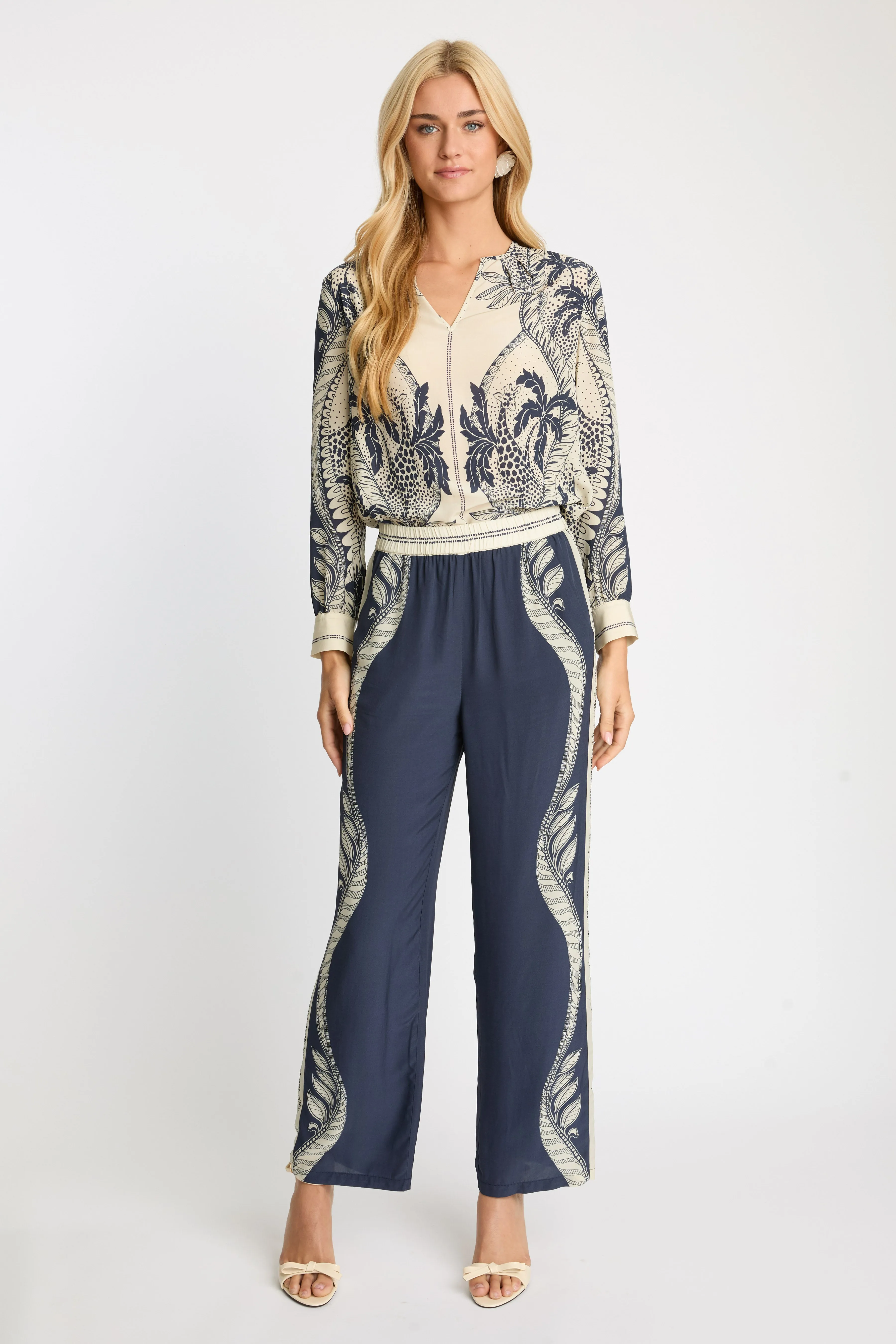 Fern Top in Ink Island sold by CABALLERO product image thumbnail 2