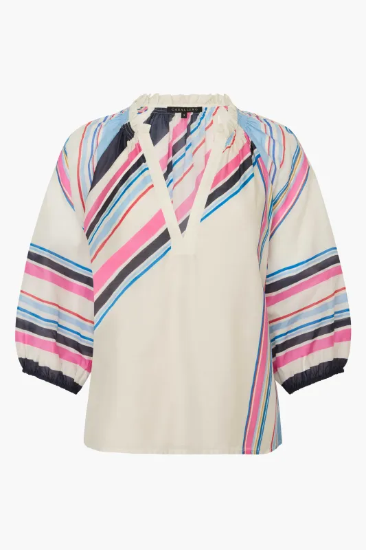Gracyn Top in Nova Stripe made by CABALLERO