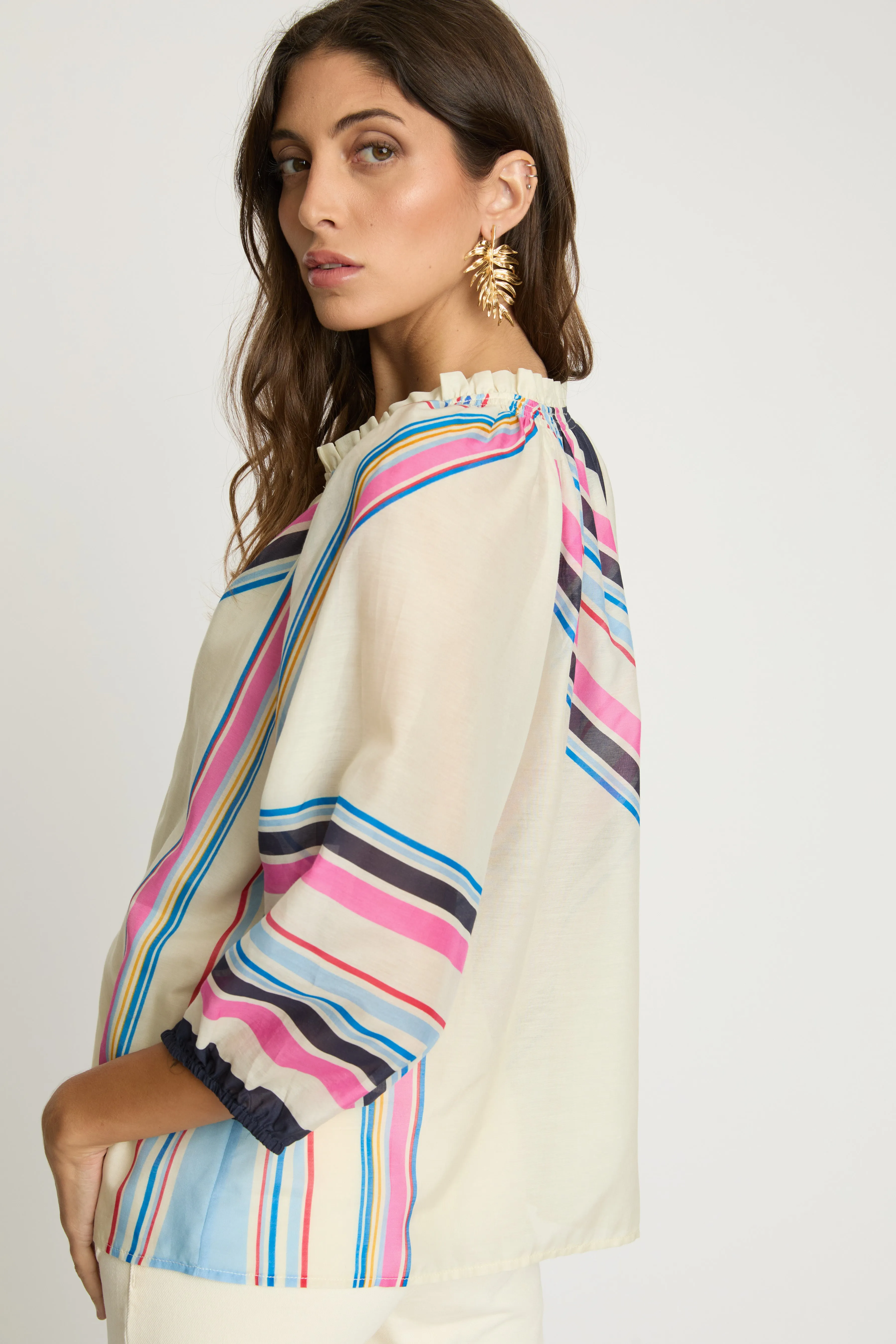 Gracyn Top in Nova Stripe sold by CABALLERO product image thumbnail 5