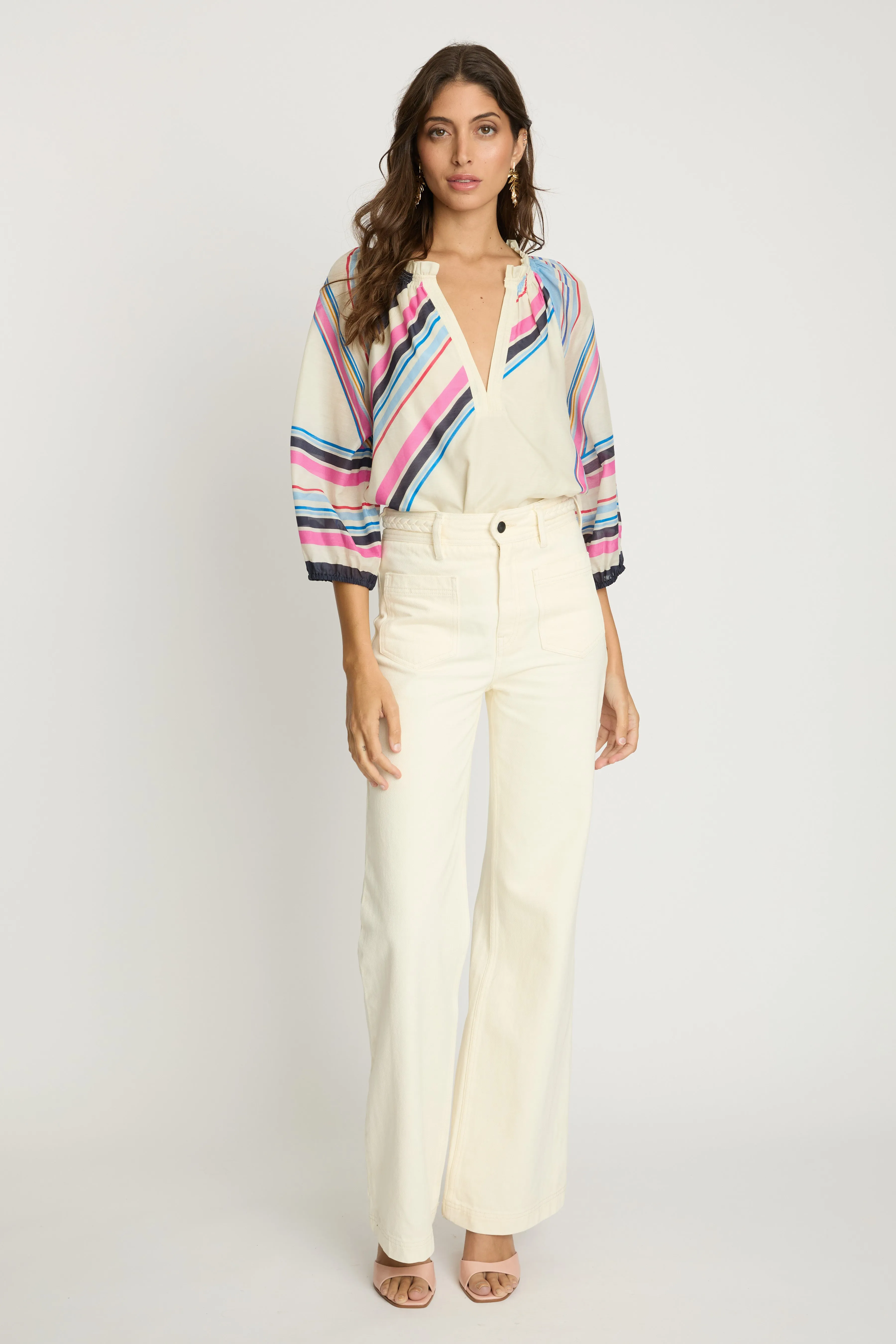 Gracyn Top in Nova Stripe sold by CABALLERO product image thumbnail 2