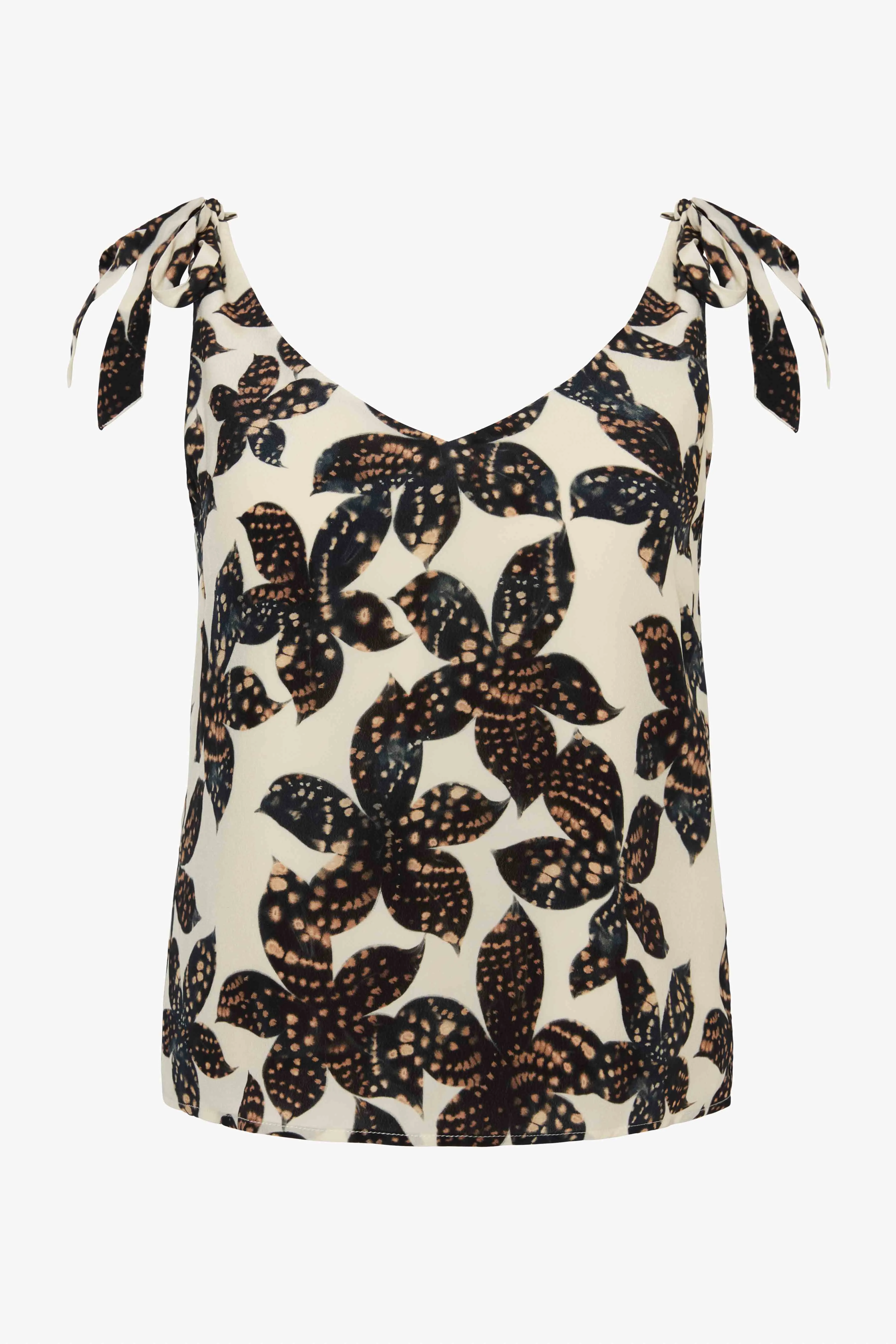 Lilia Top in Ink Press sold by CABALLERO
