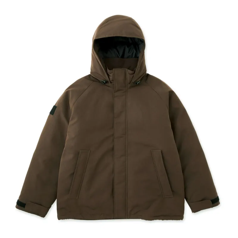 MEN'S ARMY HOODED DOWN  JACKET made by Danton