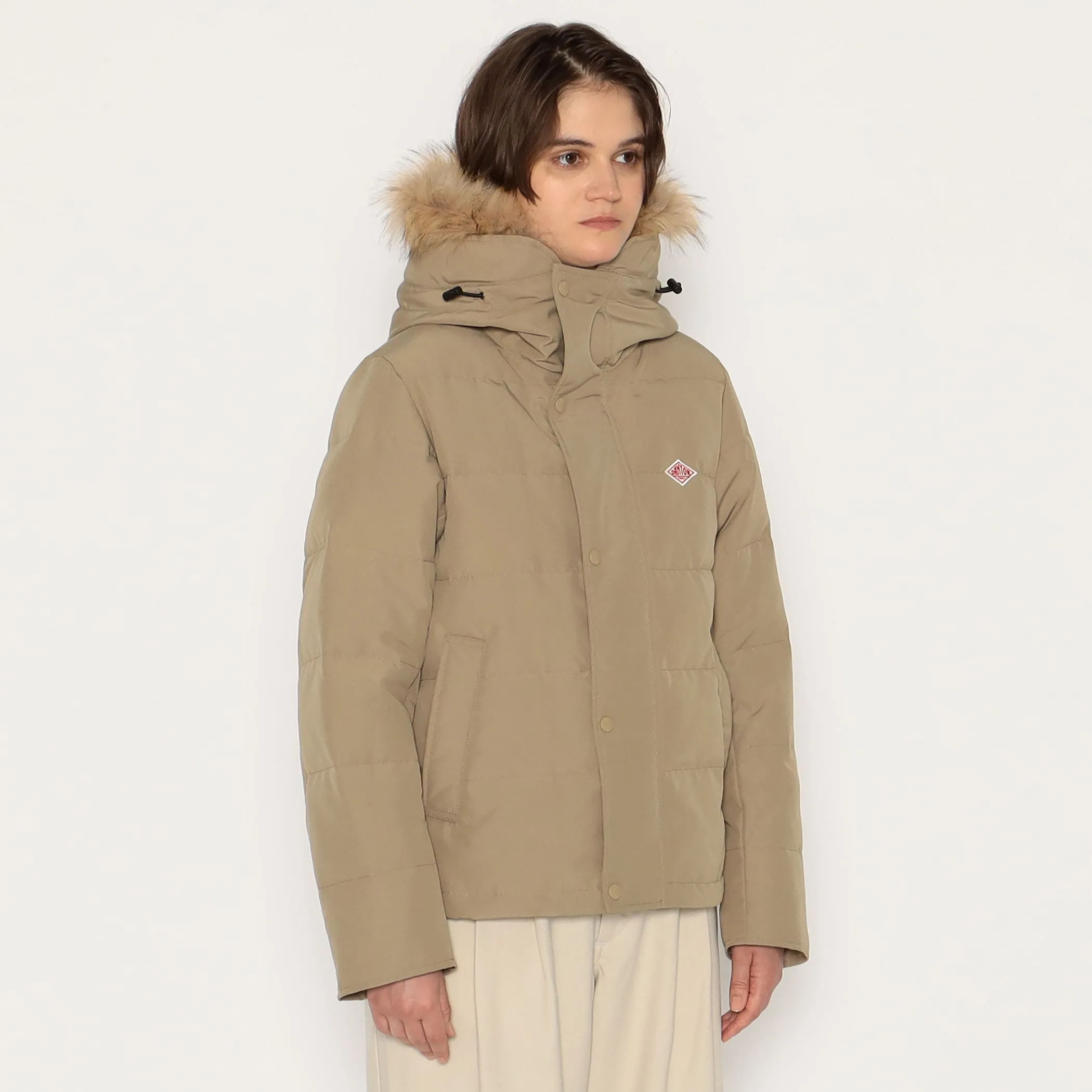 WOMEN'S FAUX FUR HOODED DOWN JACKET sold by Danton product image thumbnail 5