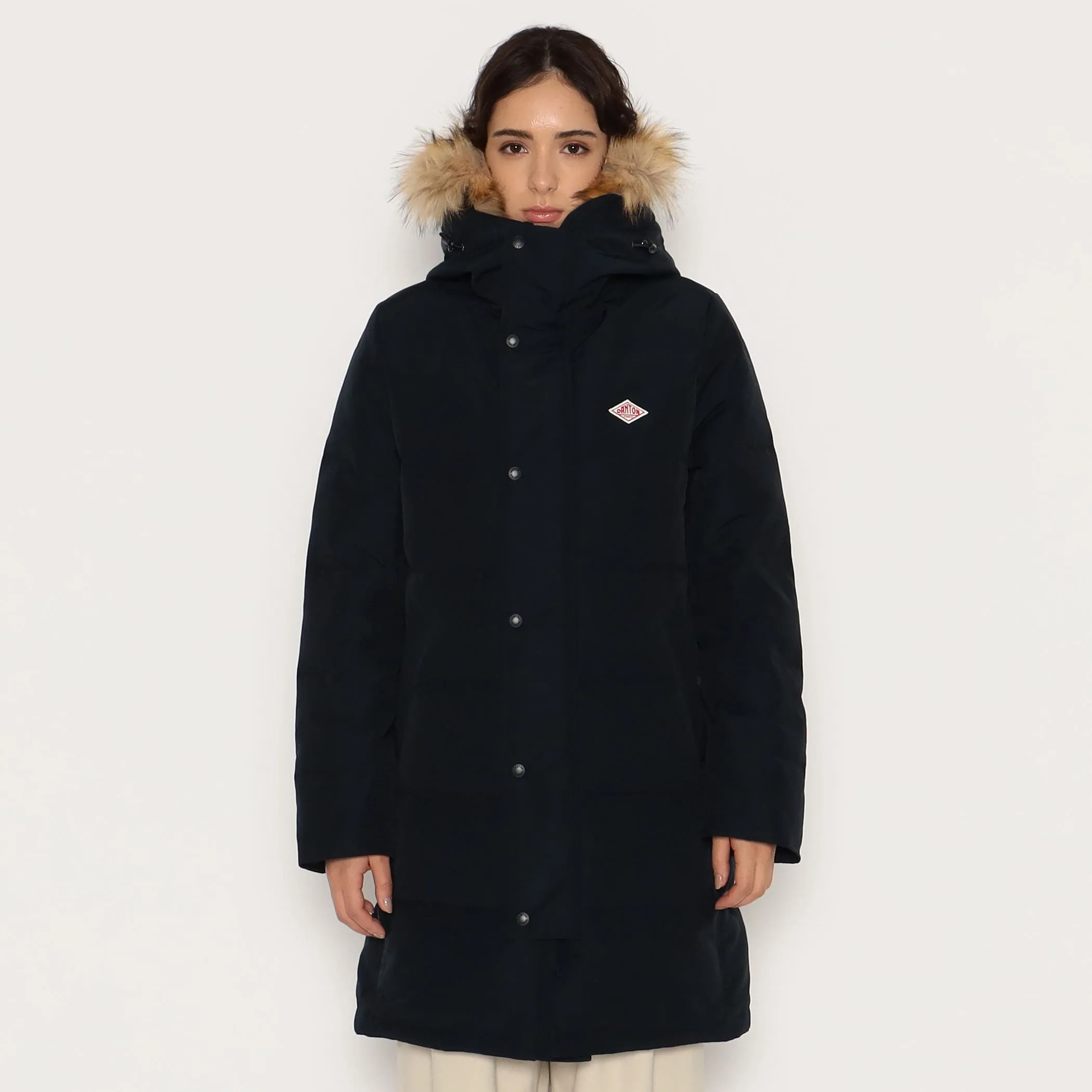 WOMEN'S FAUX FUR HOODED DOWN COAT sold by Danton product image thumbnail 2