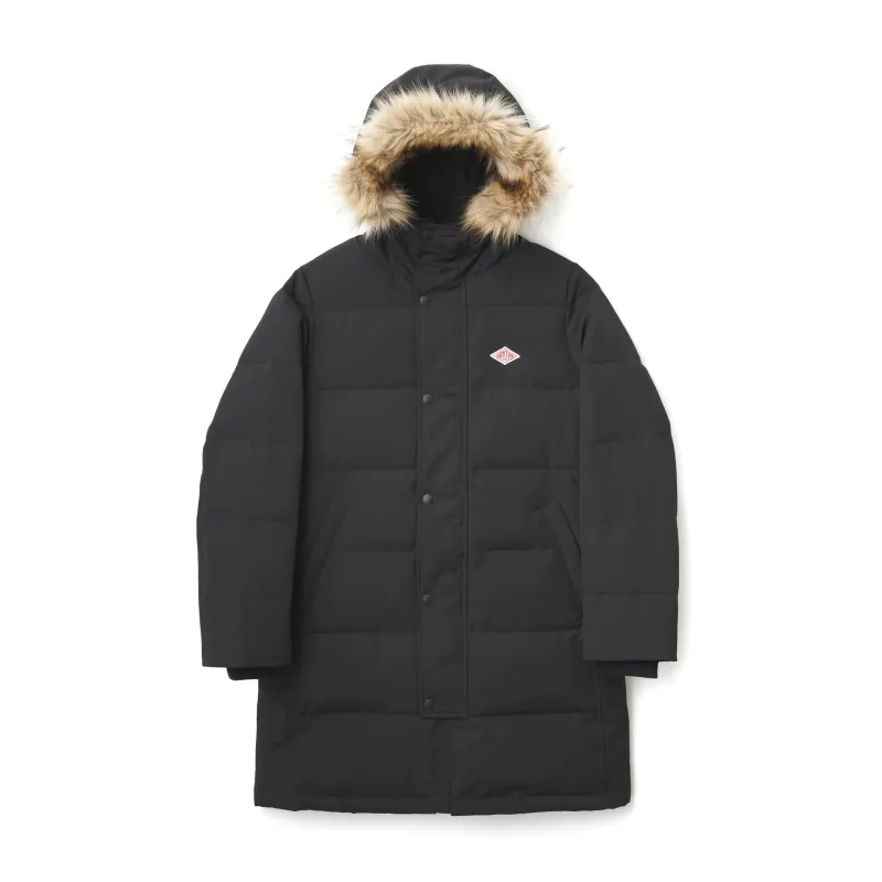 WOMEN'S FAUX FUR HOODED DOWN COAT made by Danton