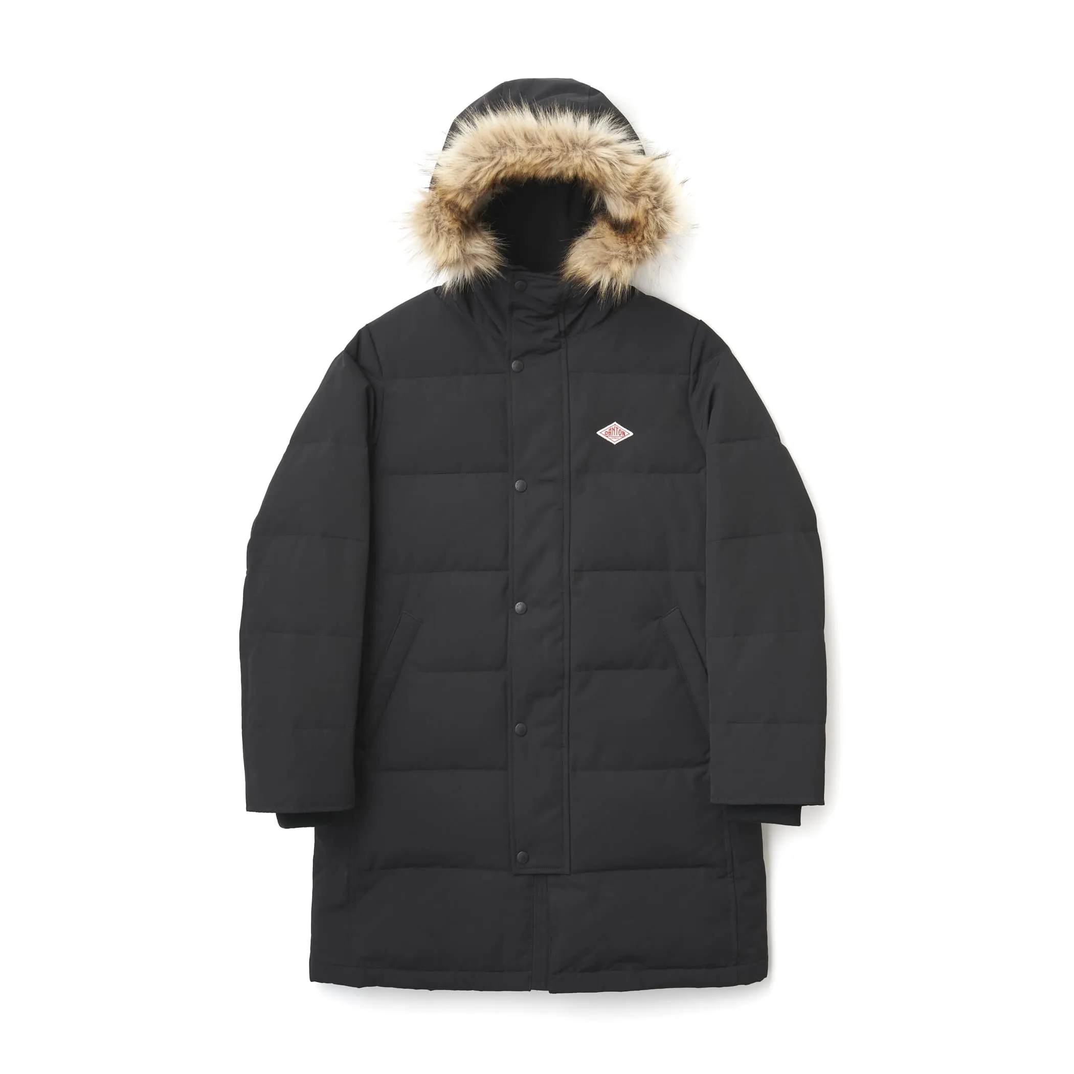 WOMEN'S FAUX FUR HOODED DOWN COAT sold by Danton