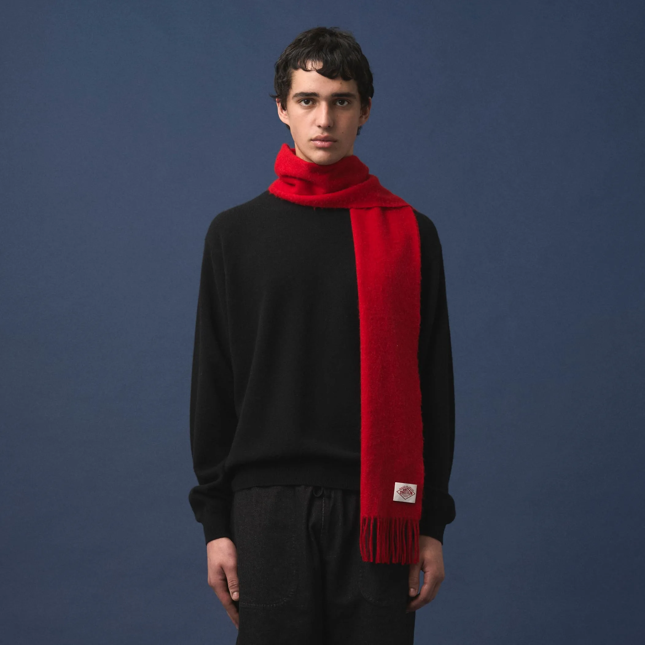 WOOL CASHMERE MUFFLER sold by Danton product image thumbnail 4