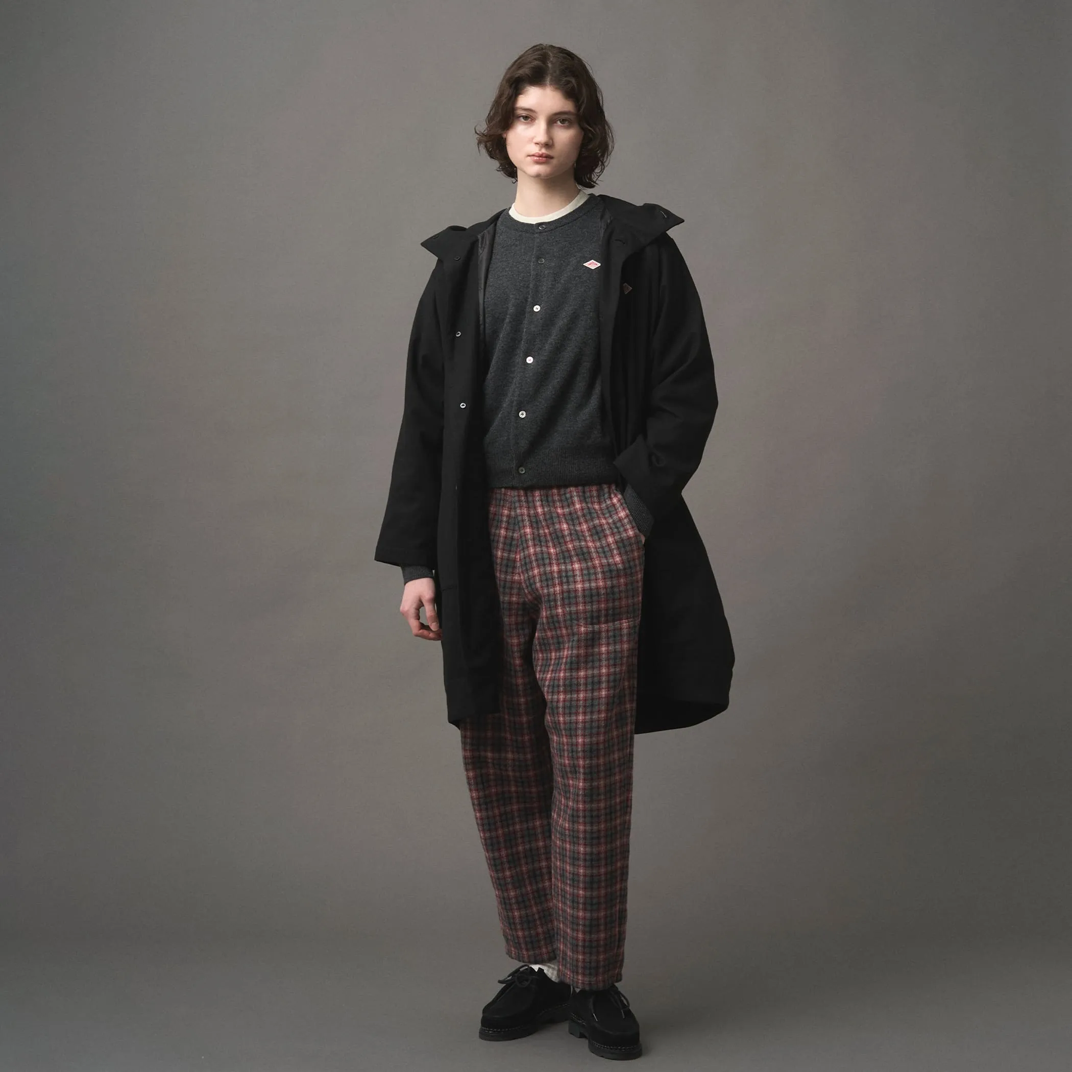 WOMEN'S WOOL LIKE INSULATION HOODED COAT sold by Danton product image thumbnail 2