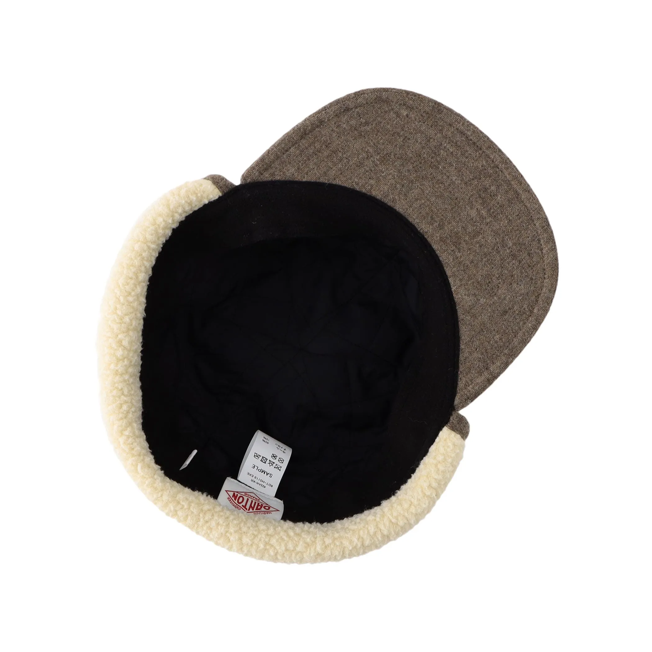 WOOL ETAMINE BOA 6PANEL CAP sold by Danton product image thumbnail 5