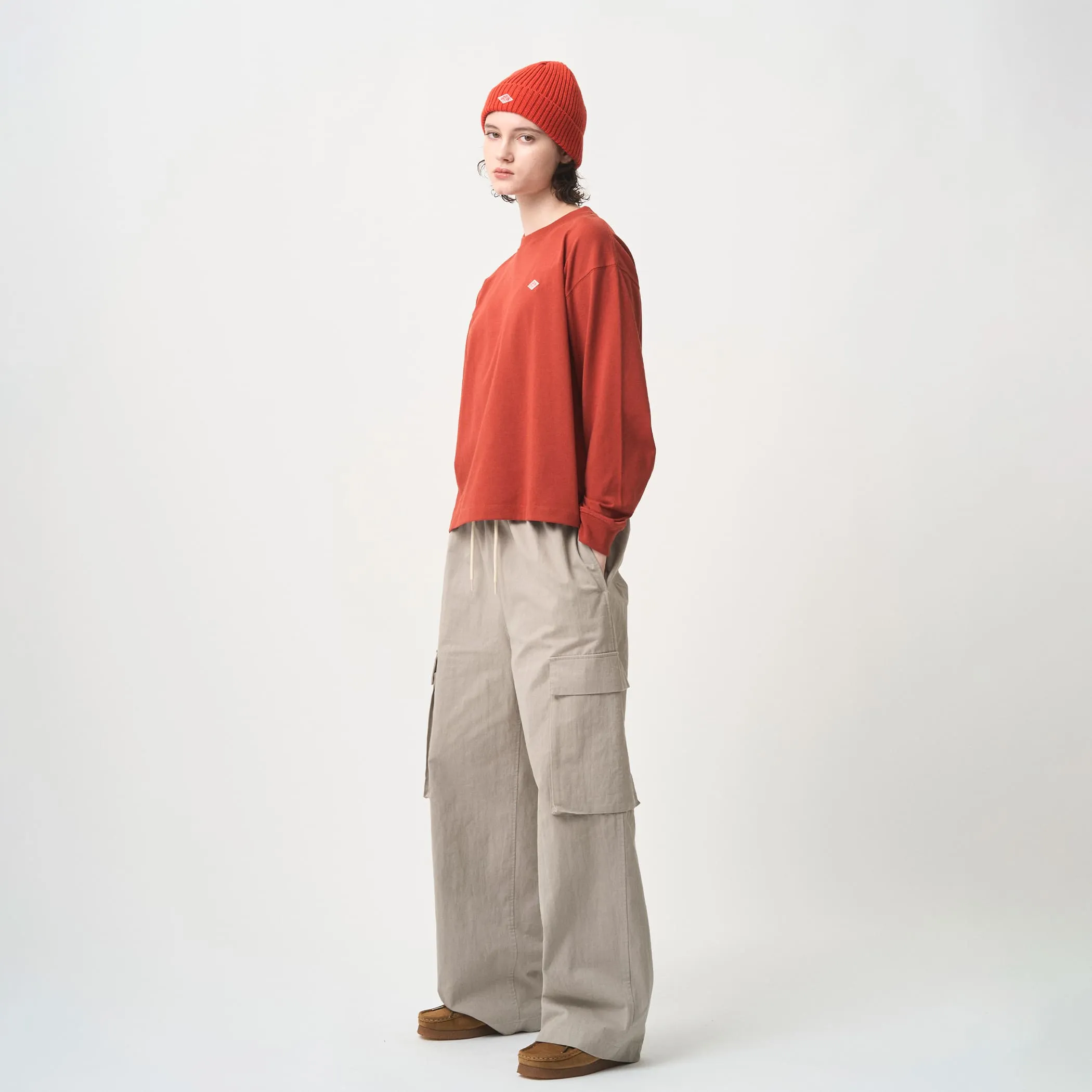 WOMEN'S LONG SLEEVE T-SHIRT PLAIN sold by Danton product image thumbnail 2