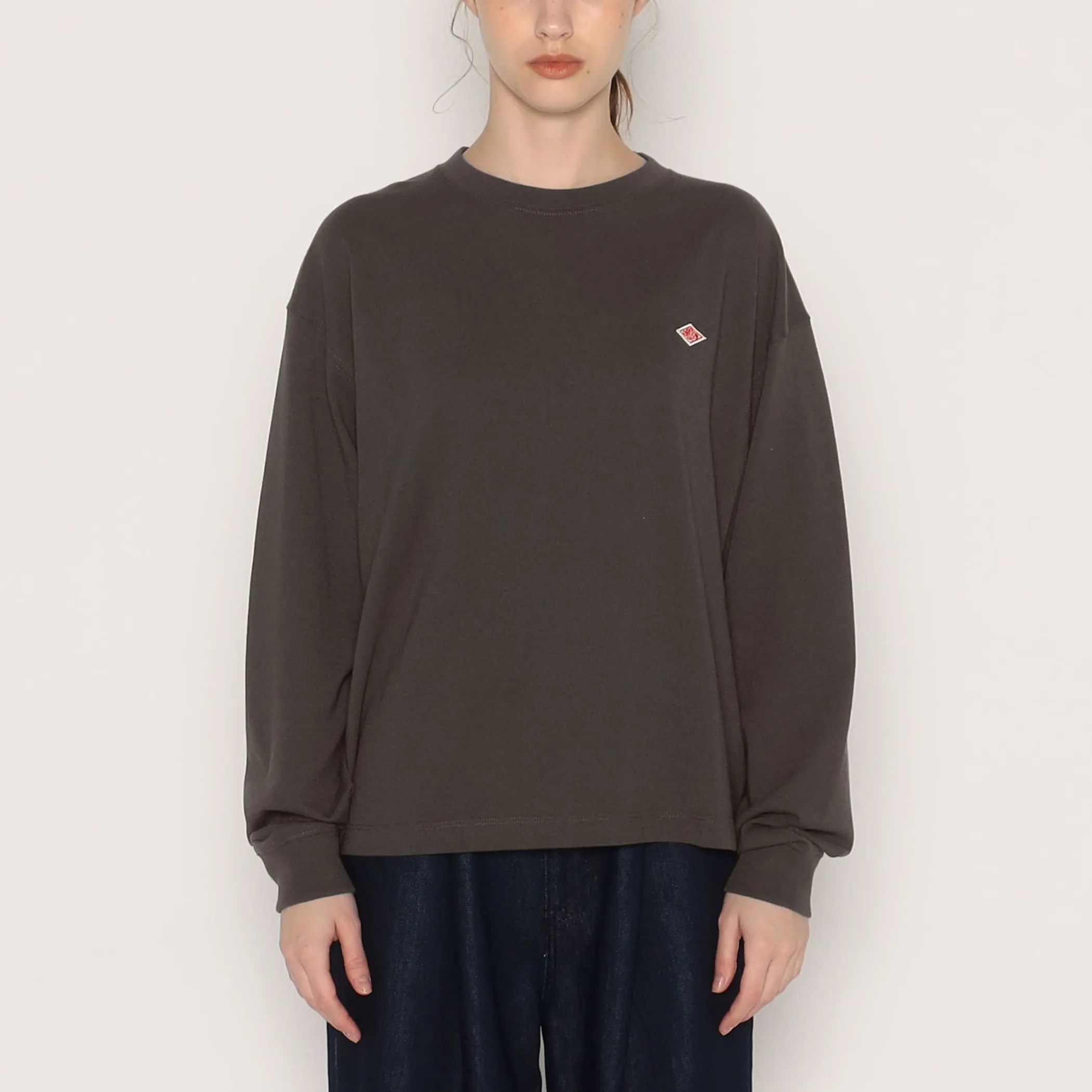 WOMEN'S LONG SLEEVE T-SHIRT PLAIN sold by Danton product image thumbnail 4