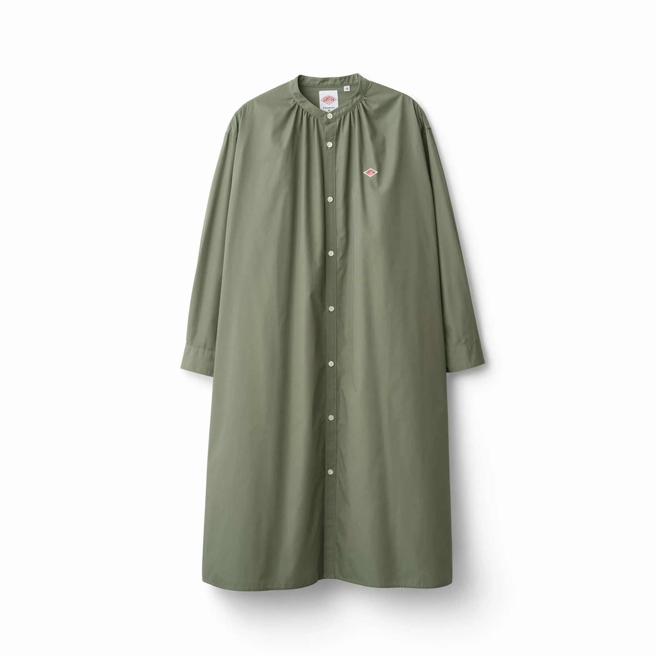 Women's T/C Broadcloth Gathered Shirt Dress sold by Danton