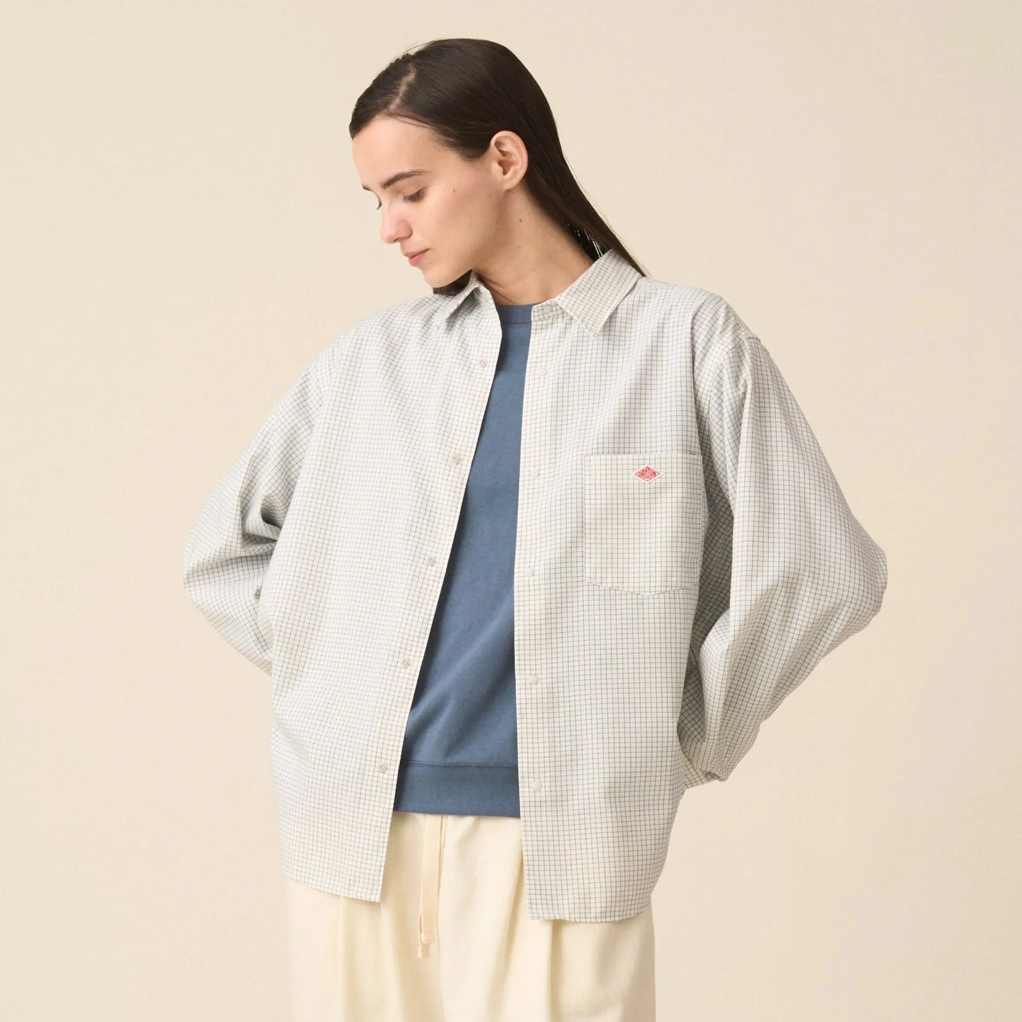 Women's Oxford Classic Collar Shirt sold by Danton product image thumbnail 3