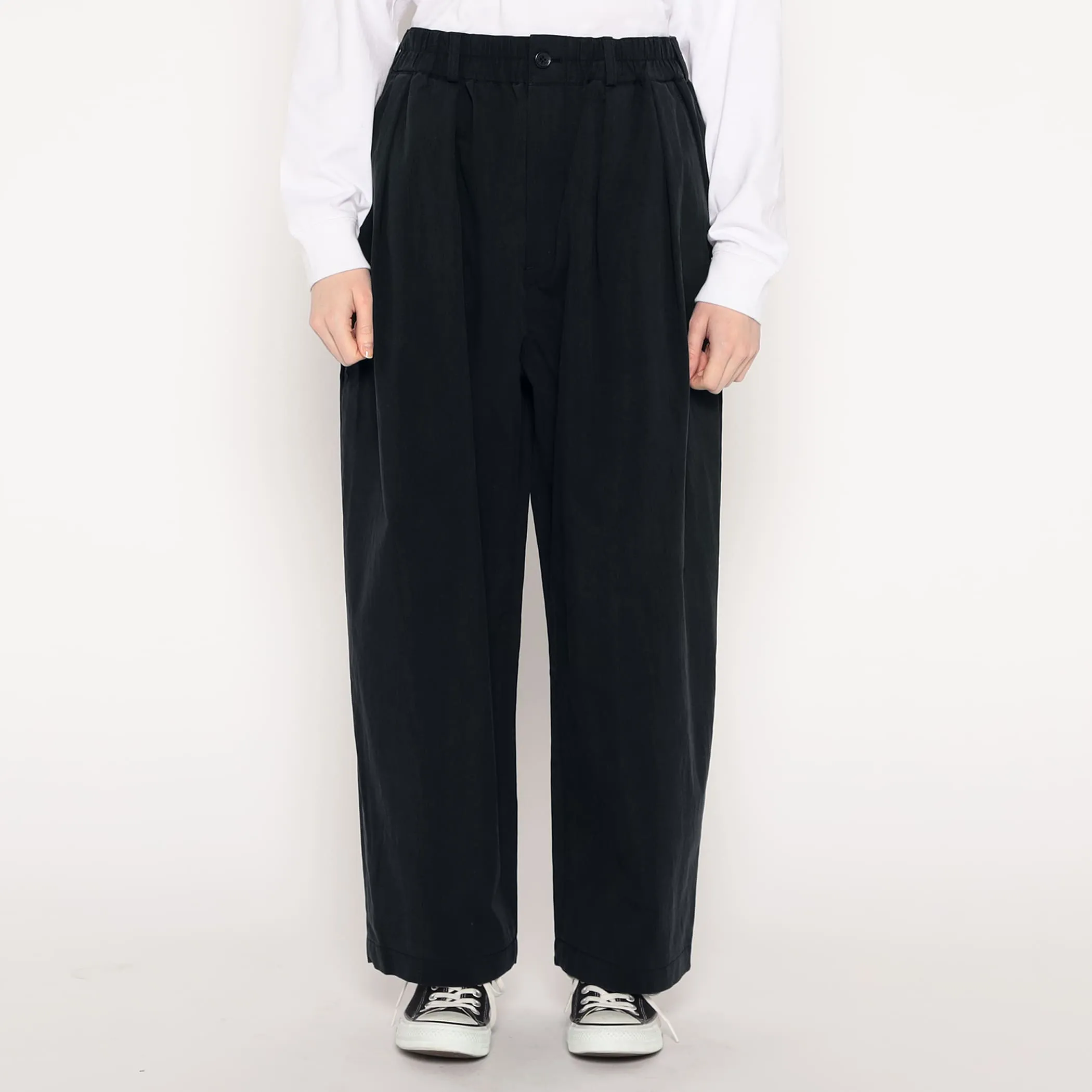 Women's C/N Twill Double Pleated Easy Pants sold by Danton product image thumbnail 4