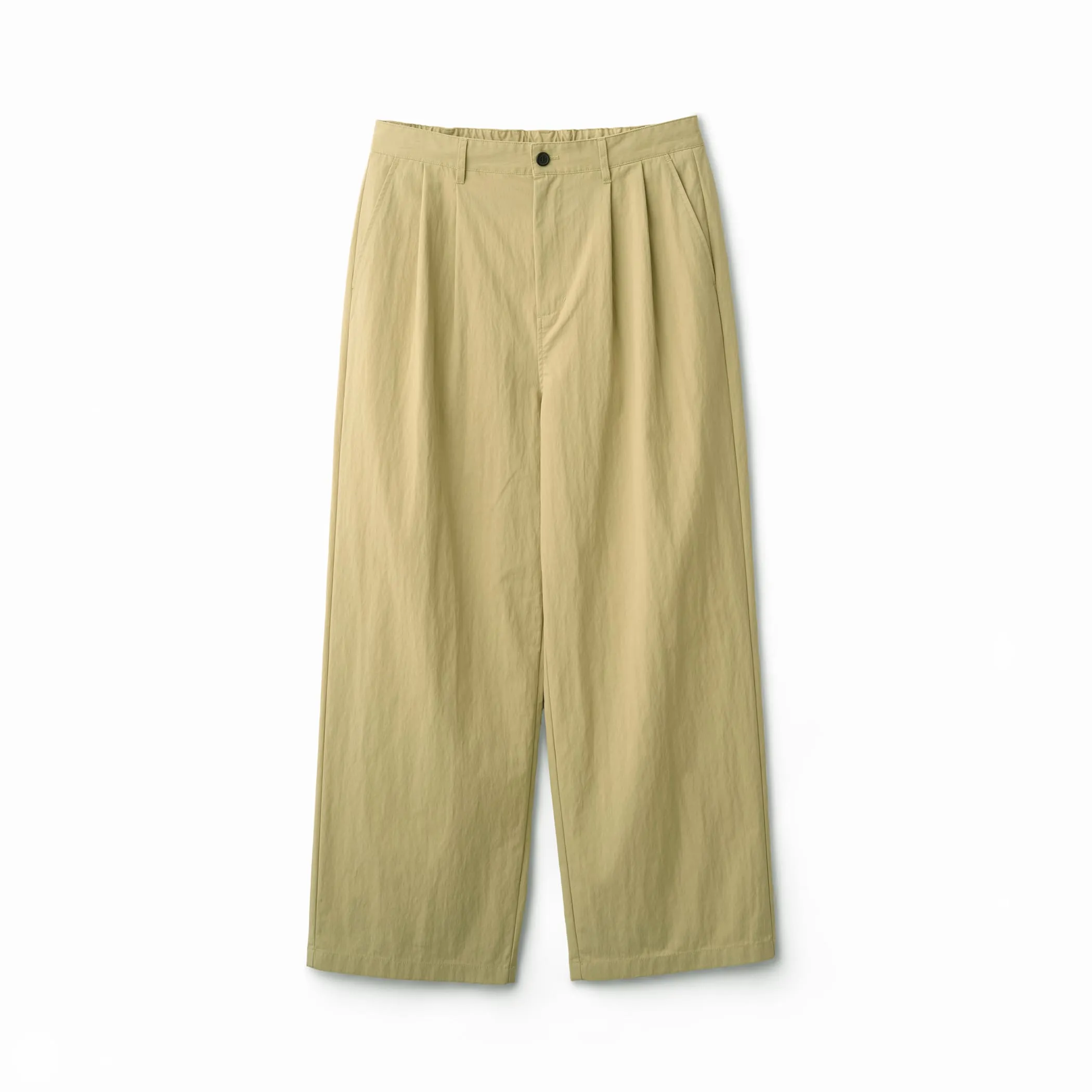 Men's C/N Twill Double Pleated Easy Pants sold by Danton