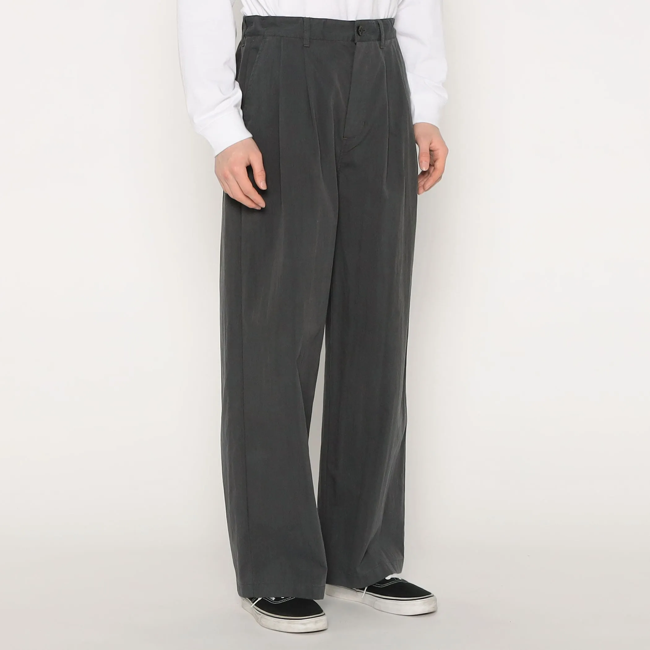 Men's C/N Twill Double Pleated Easy Pants sold by Danton product image thumbnail 3