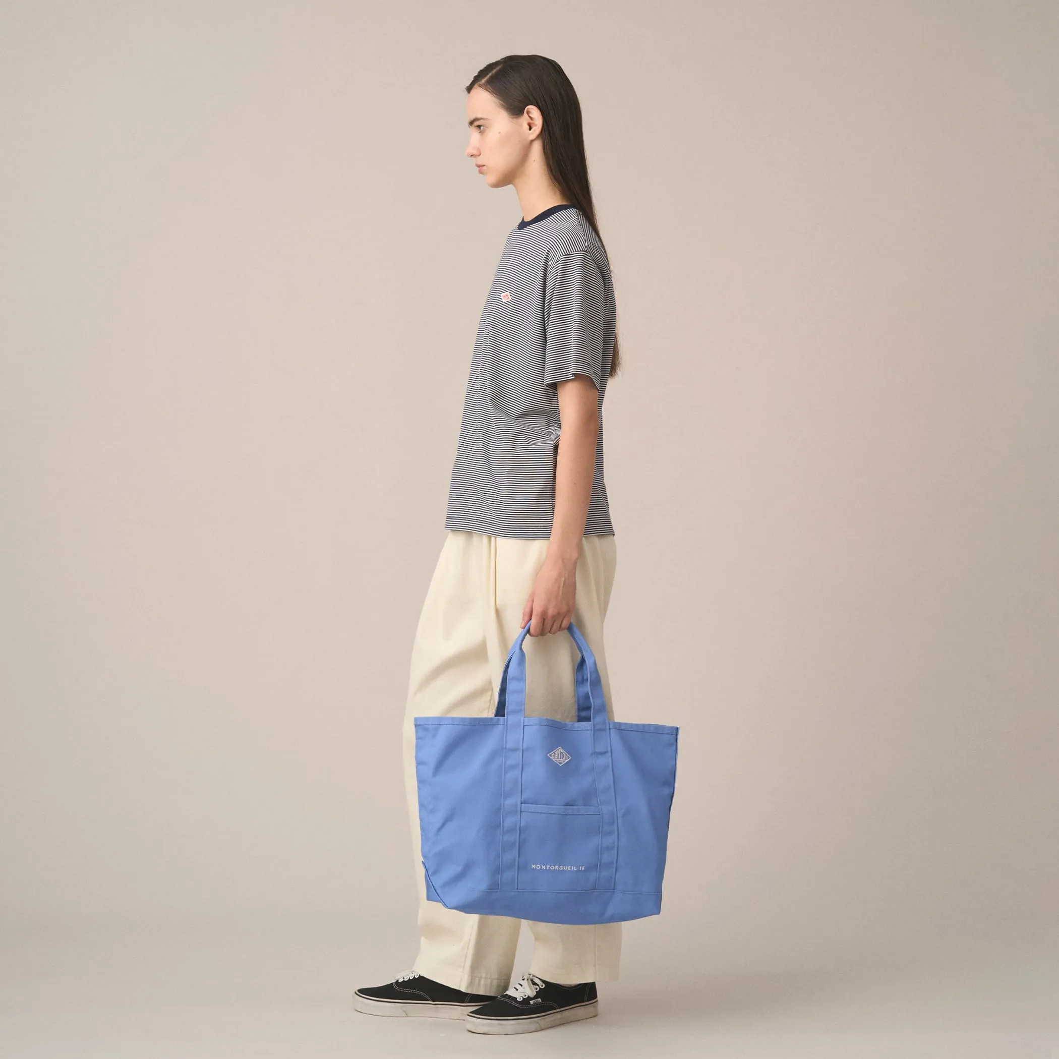 MONTORGUEIL - Canvas Marche Bag sold by Danton product image thumbnail 5