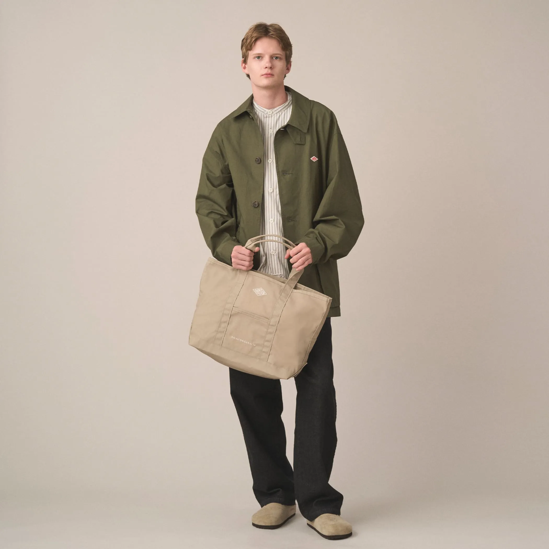 MONTORGUEIL - Canvas Marche Bag sold by Danton product image thumbnail 2