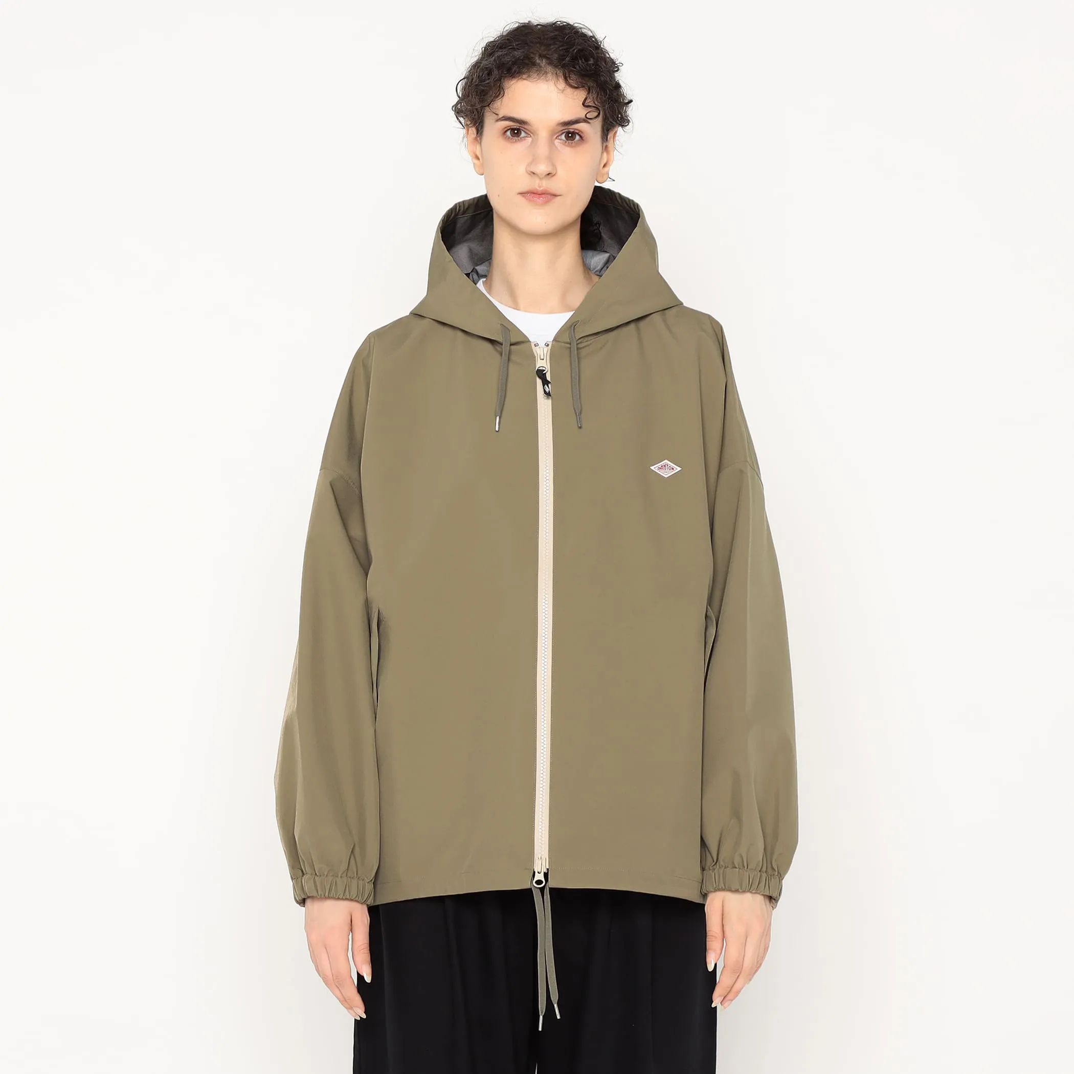 Women's 3-Layer Cloth Hooded Jacket sold by Danton product image thumbnail 5