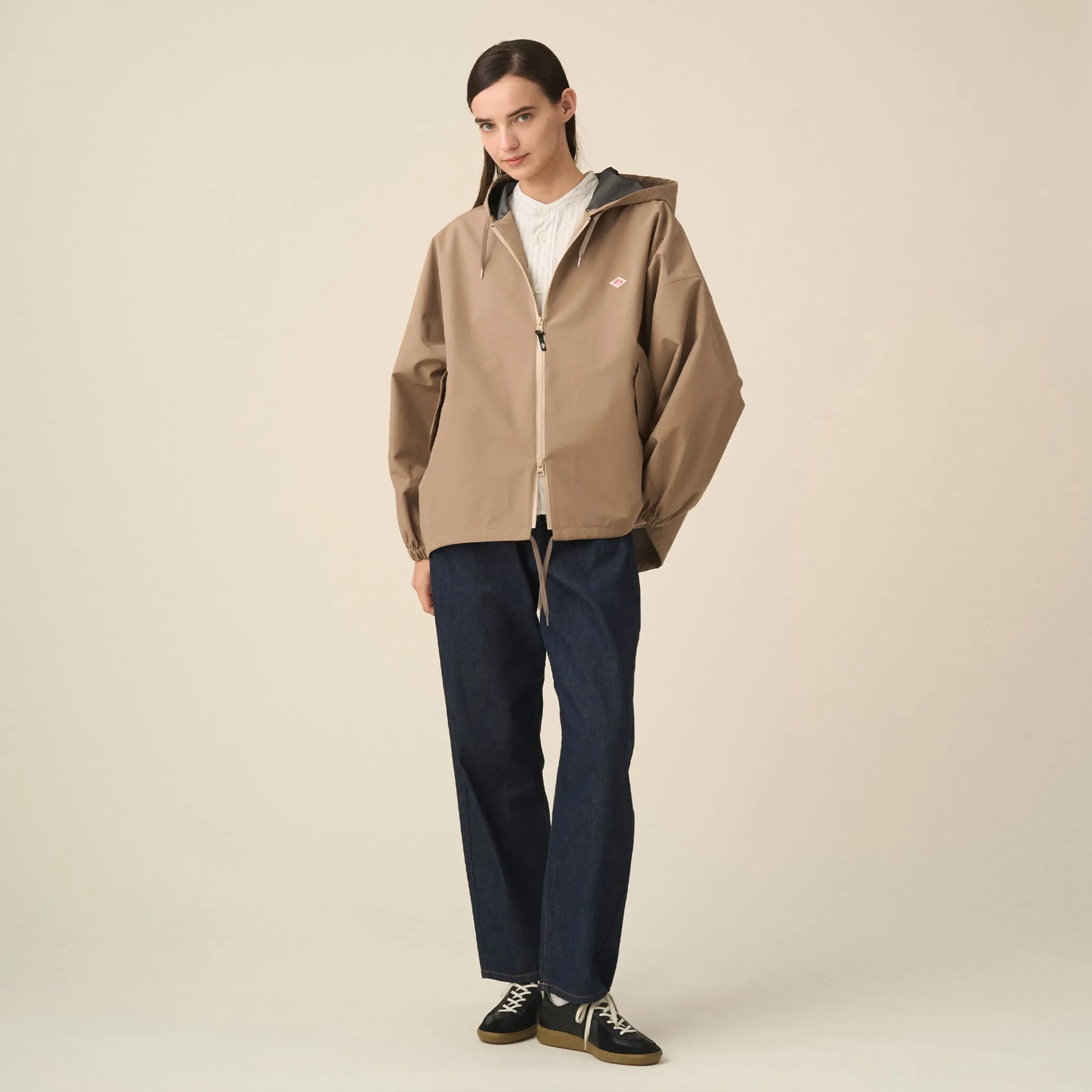 Women's 3-Layer Cloth Hooded Jacket sold by Danton product image thumbnail 2