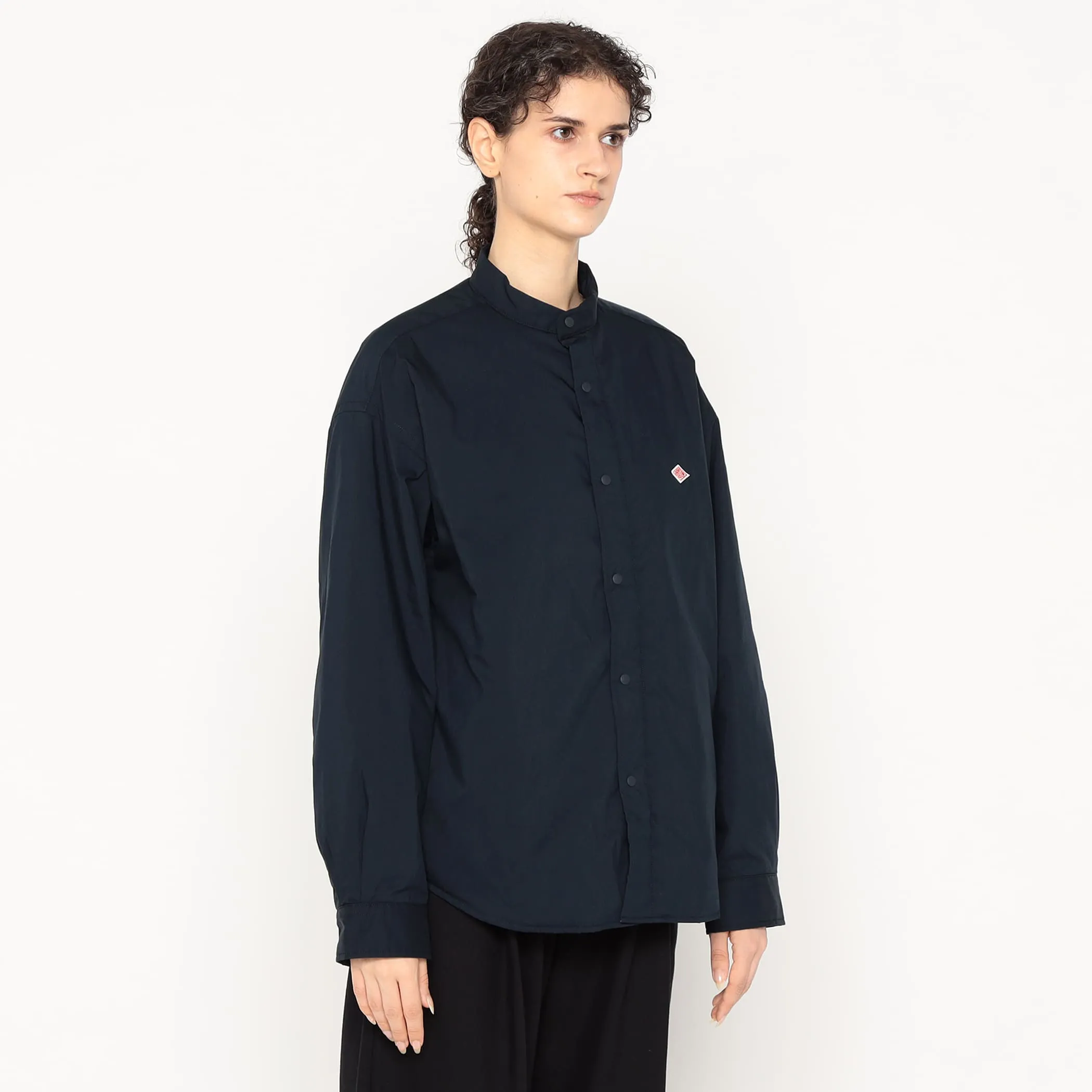 Women's Insulation Stand Collar Shirt Jacket sold by Danton product image thumbnail 3