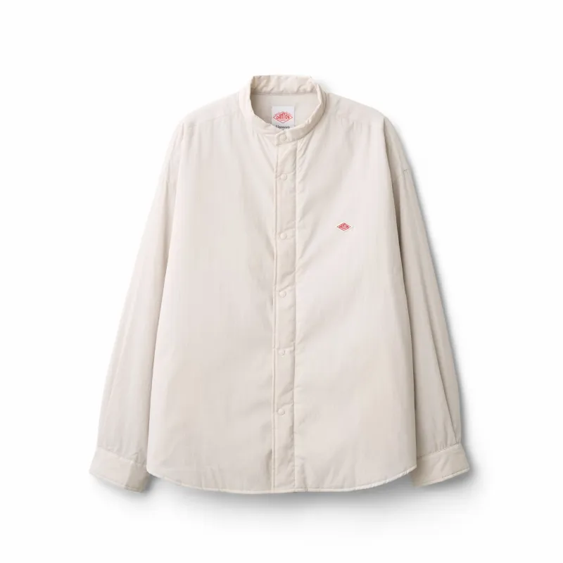 Women's Insulation Stand Collar Shirt Jacket made by Danton