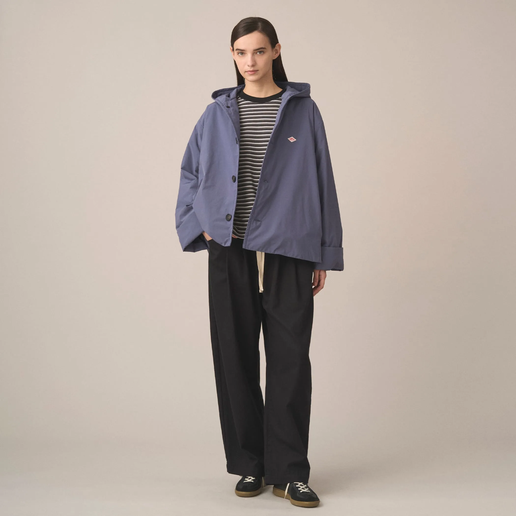 Women's Insulation Hooded Wide Jacket sold by Danton product image thumbnail 2