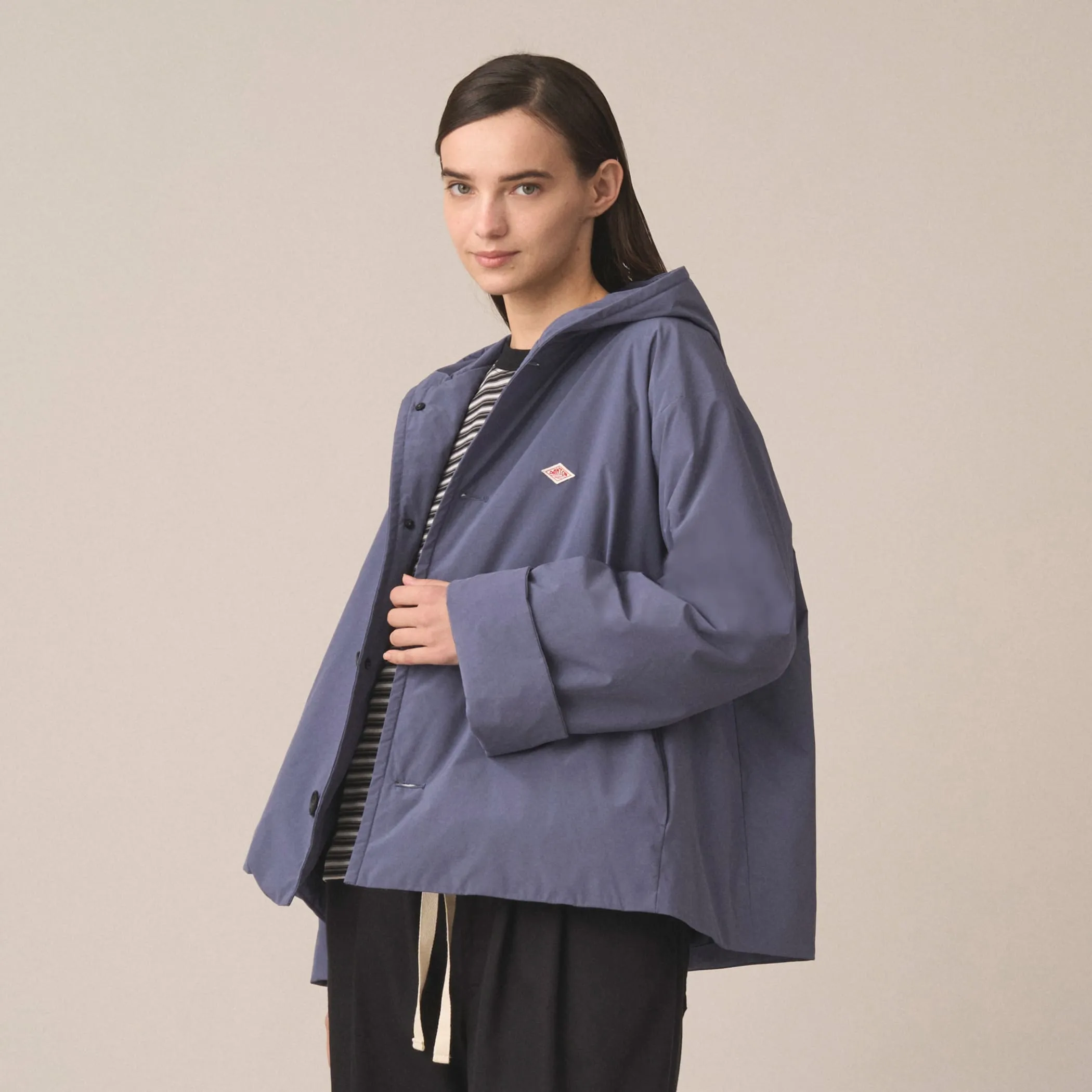 Women's Insulation Hooded Wide Jacket sold by Danton product image thumbnail 3