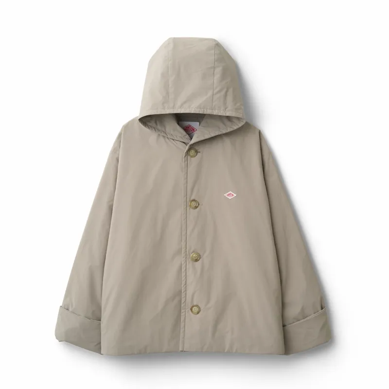 Women's Insulation Hooded Wide Jacket made by Danton