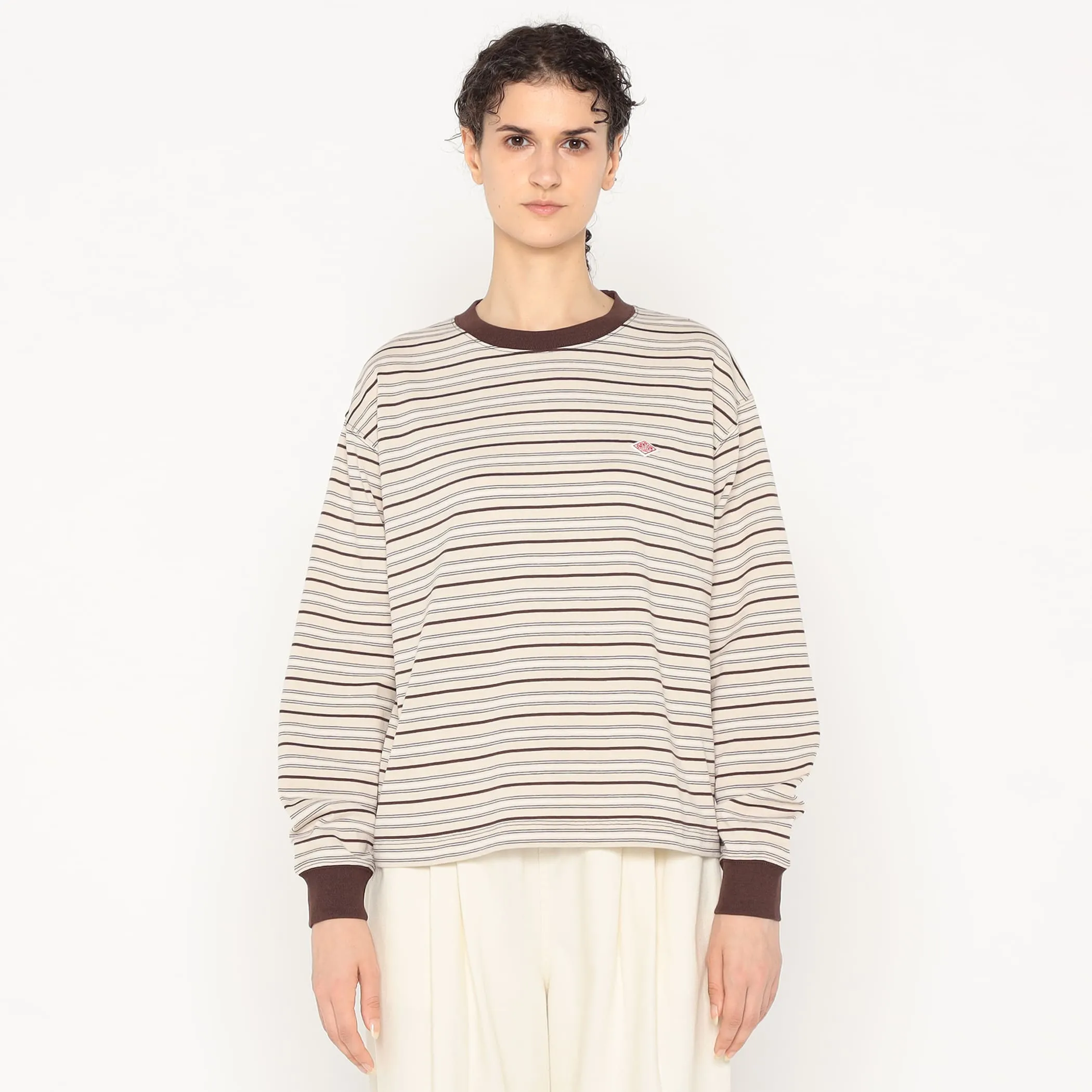 Women's Long Sleeve T-shirt Stripe sold by Danton product image thumbnail 4